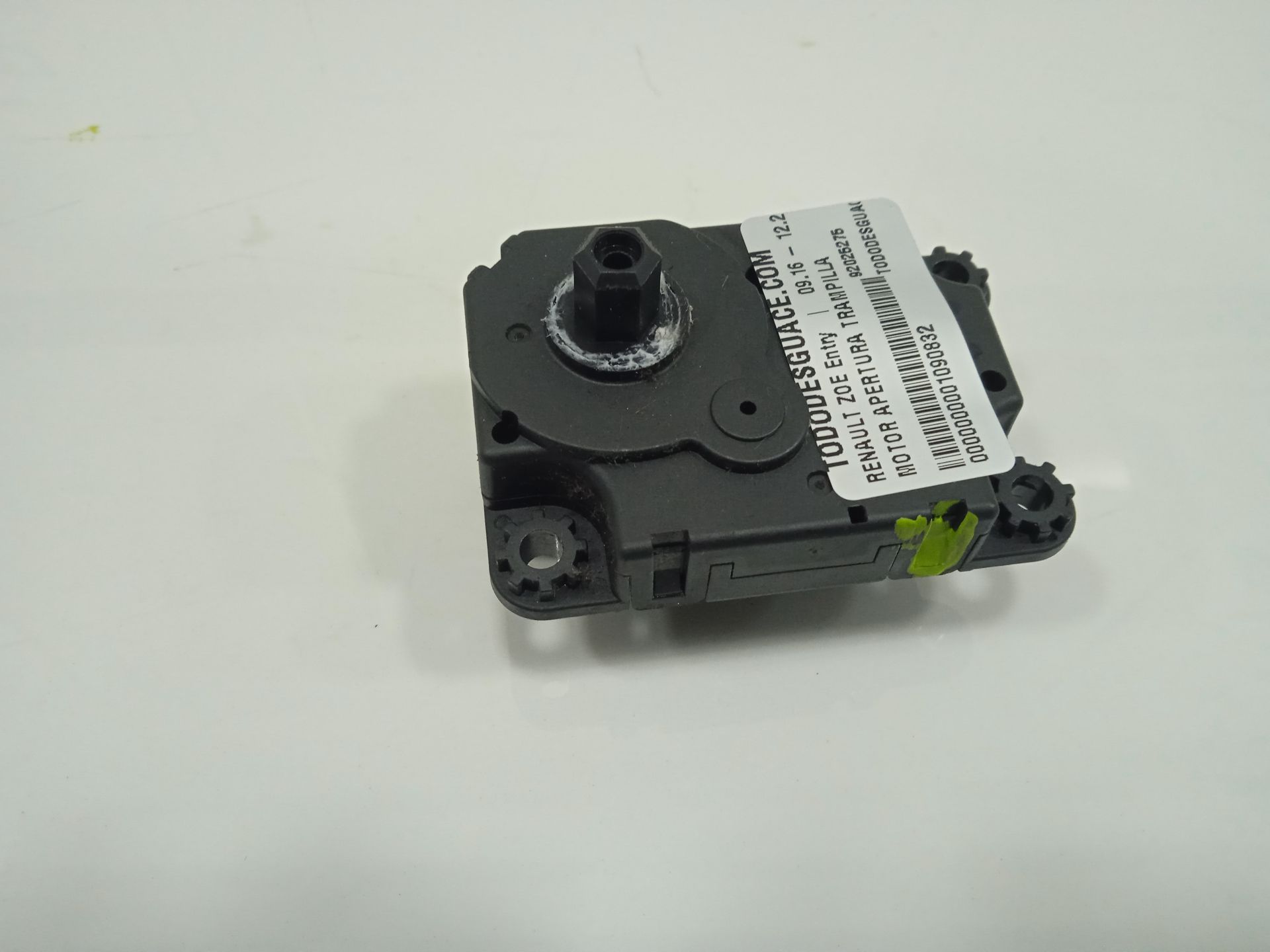 Motor apertura trampilla renault zoe entry