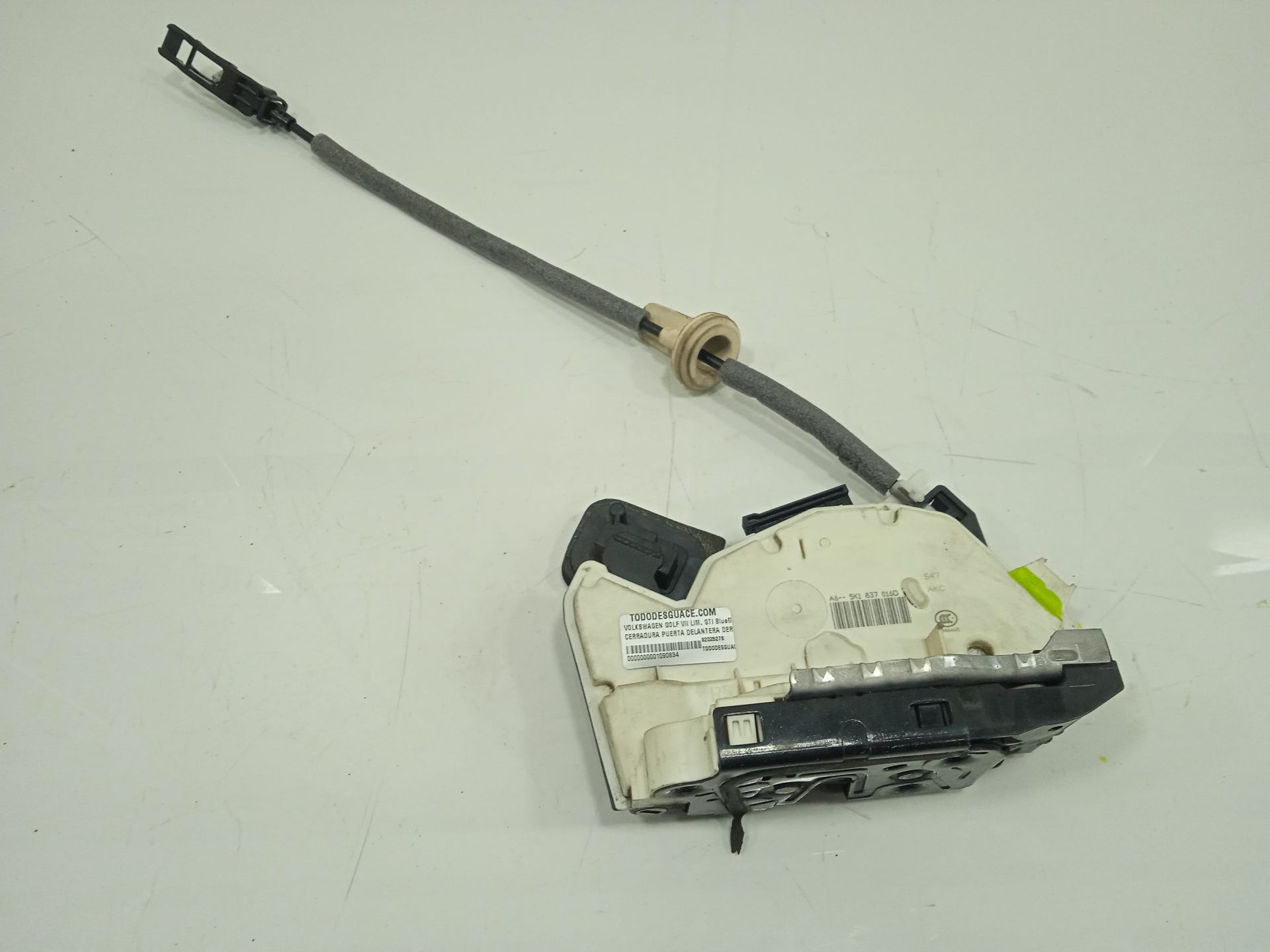 Cerradura puerta delantera derecha volkswagen golf vii (5g1be1) gti bluemotion