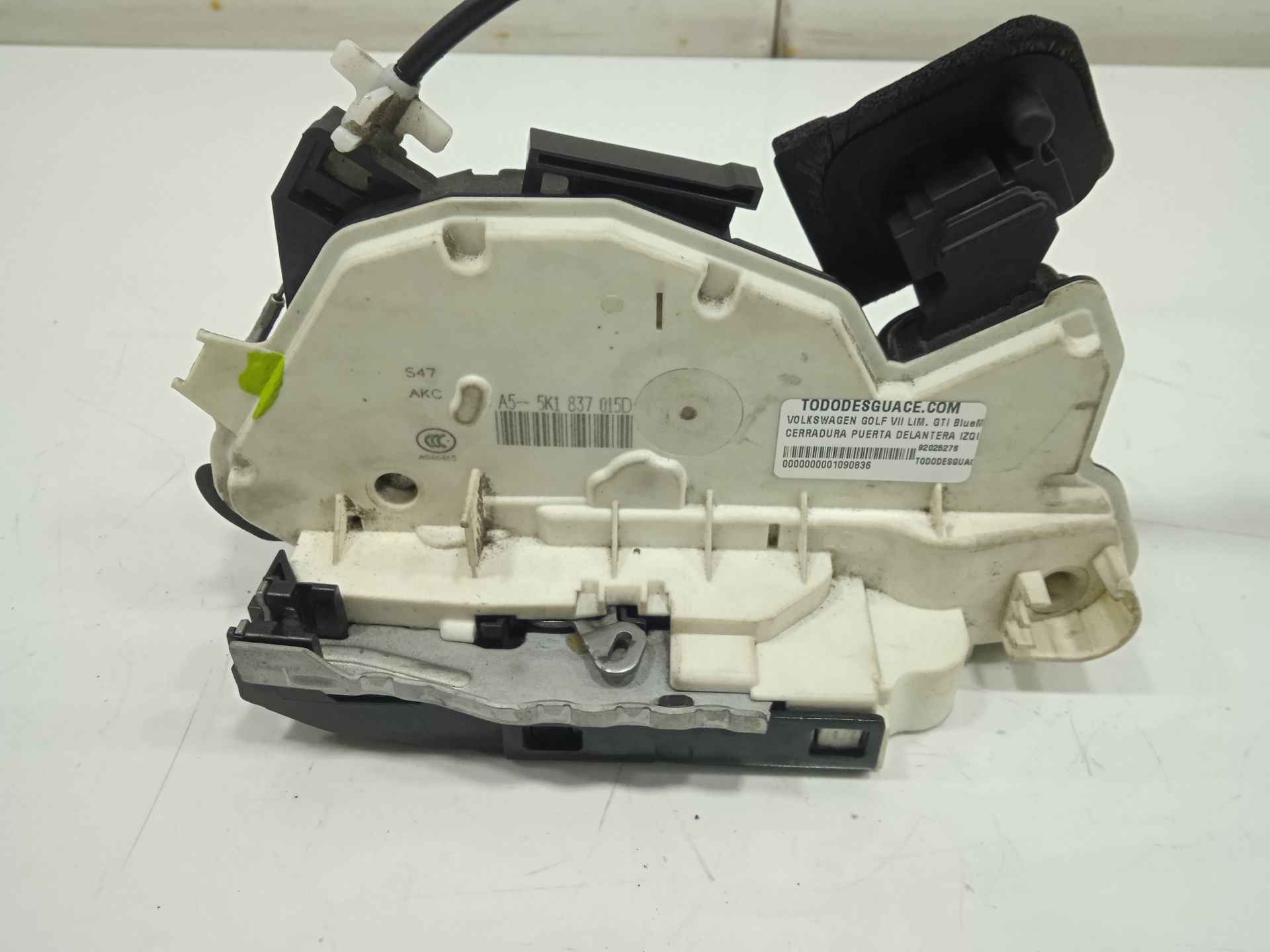 Cerradura puerta delantera izquierda volkswagen golf vii (5g1be1) gti bluemotion