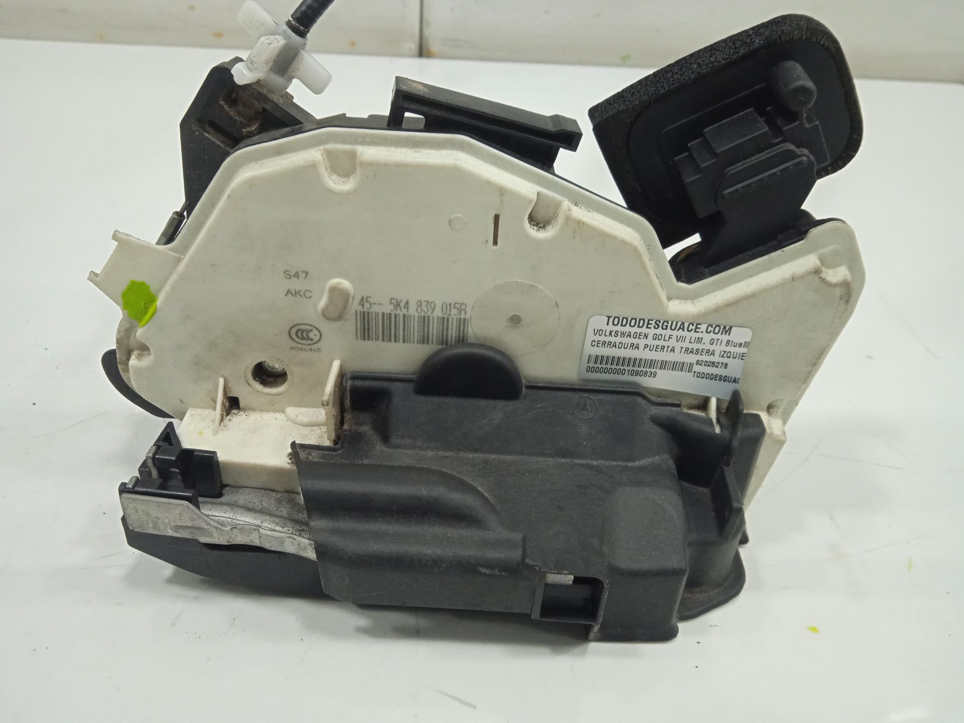 Cerradura puerta trasera izquierda volkswagen golf vii (5g1be1) gti bluemotion