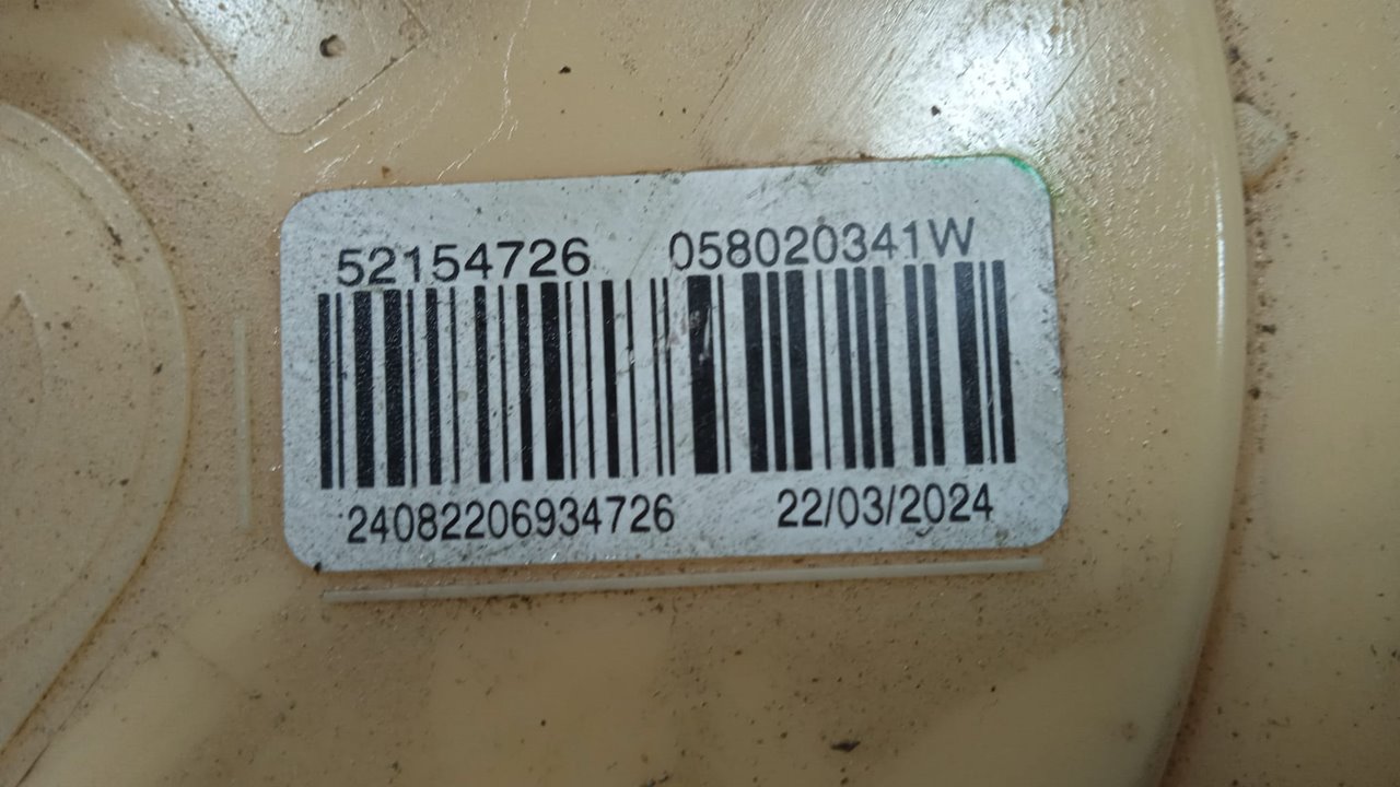 Aforador fiat ii tipo (357) hatchback 