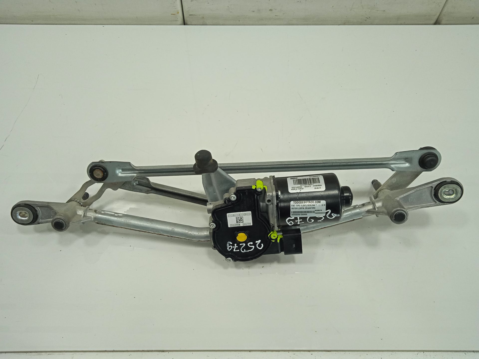 Motor limpia delantero fiat ii tipo (357) hatchback 