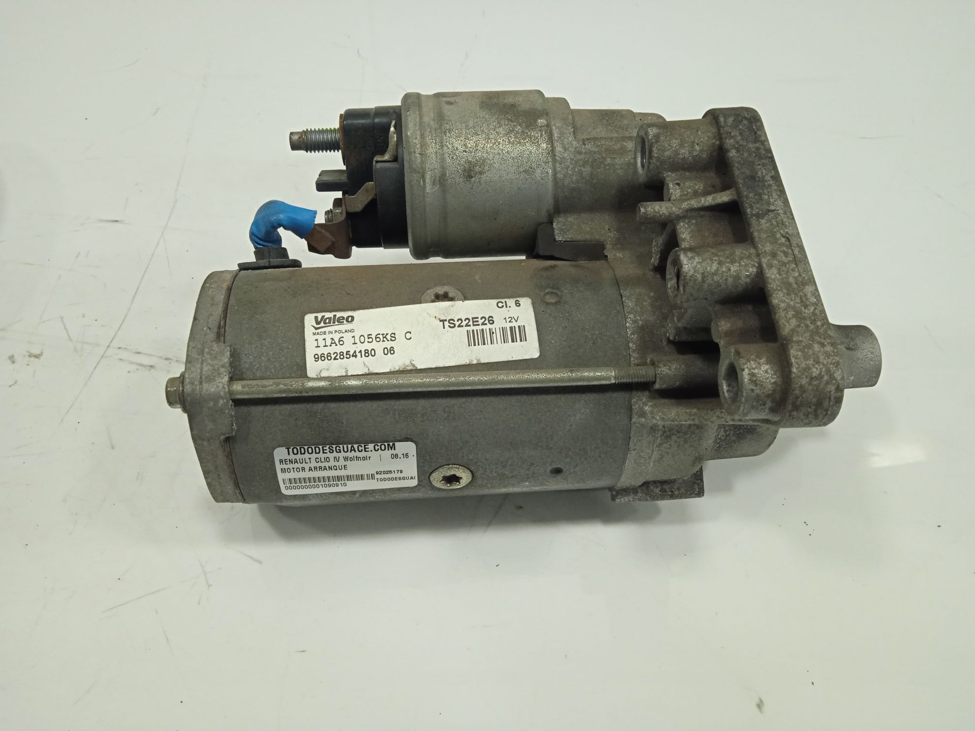 Motor arranque renault clio iv wolfnoir
