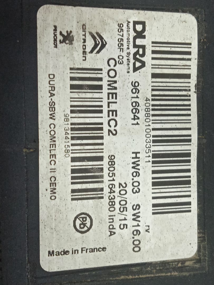Centralita cambio automatico   no identificado