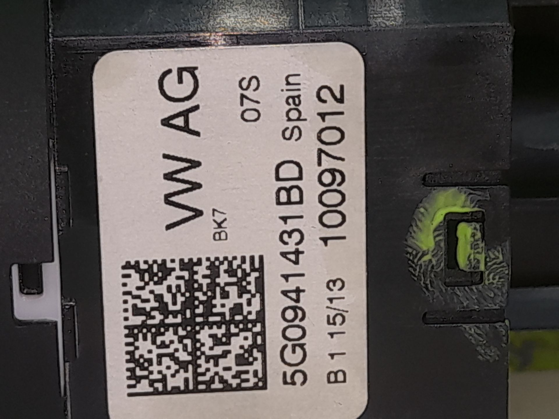 Mando luces volkswagen golf vii (5g1be1) gti bluemotion