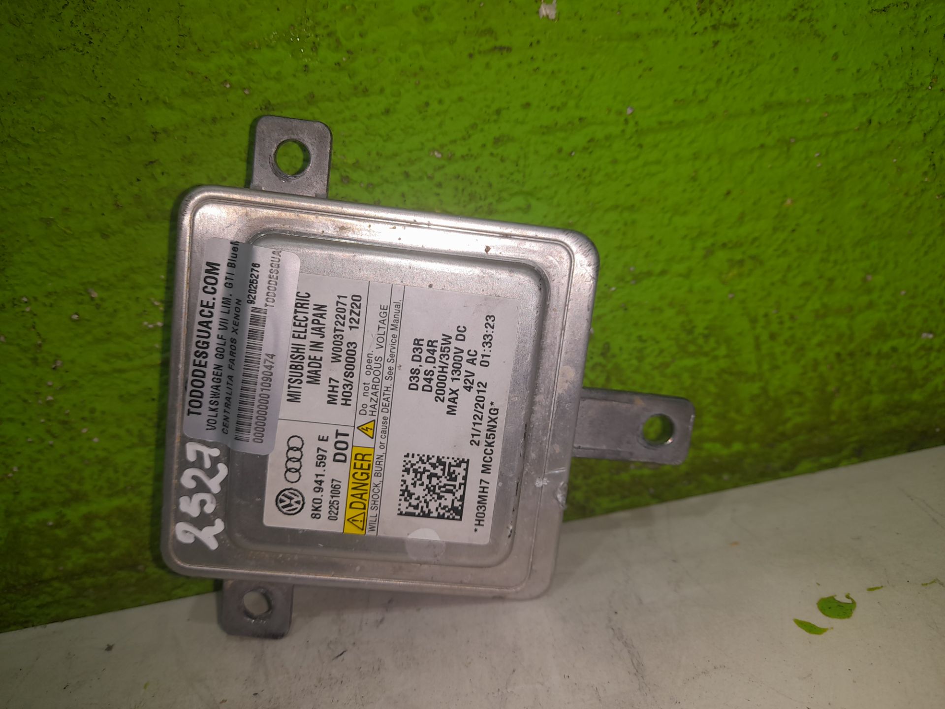 Centralita faros xenon volkswagen golf vii (5g1be1) gti bluemotion