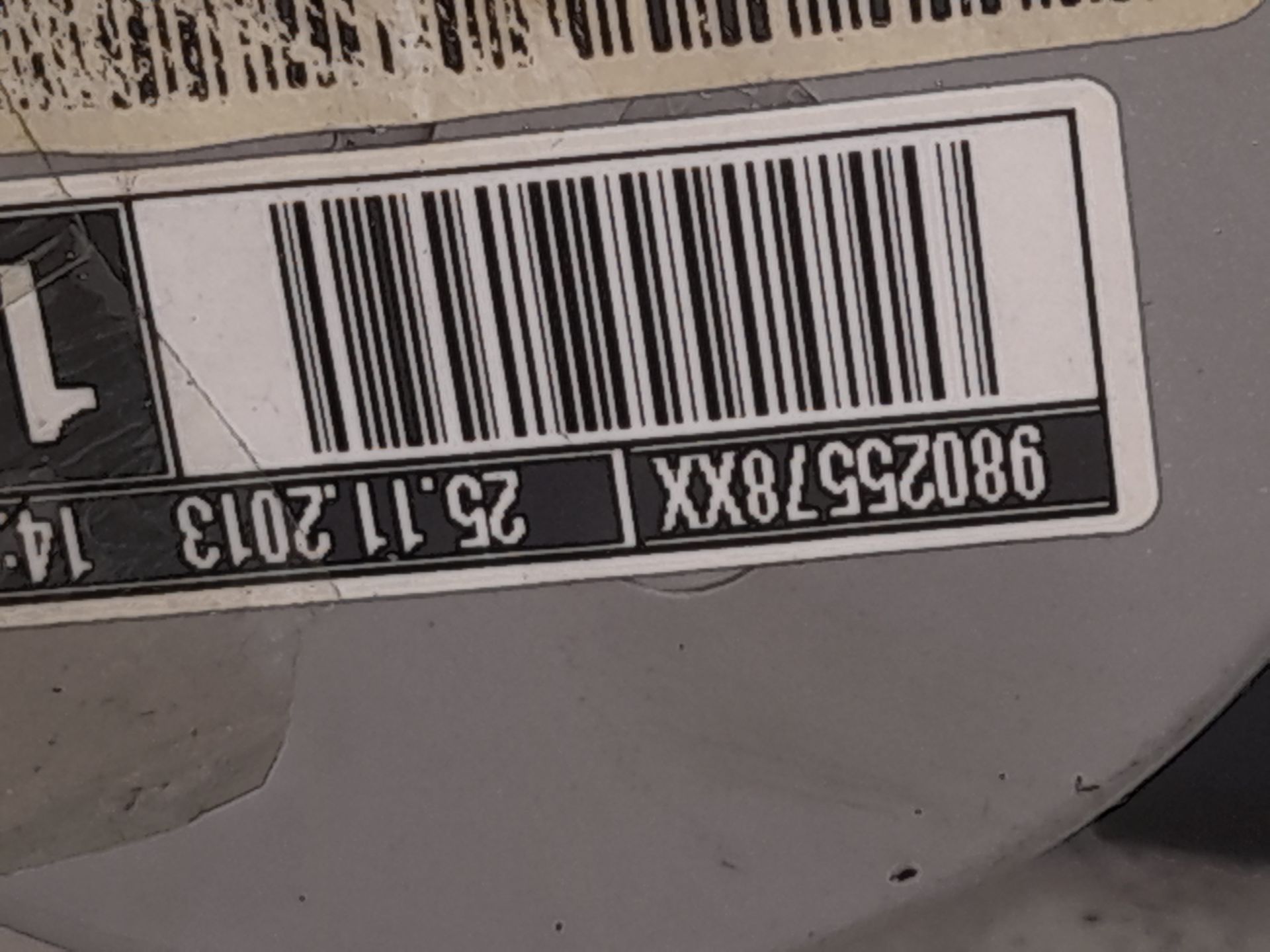 Cinturon seguridad delantero derecho   no identificado