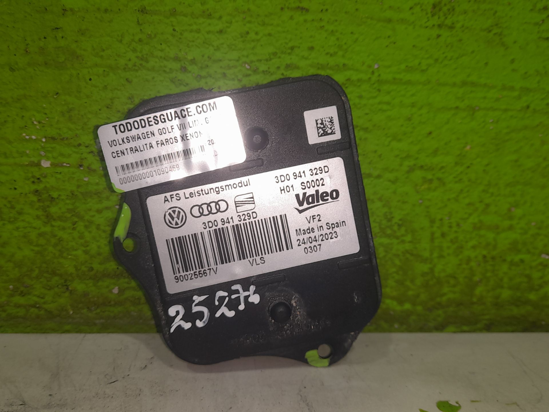 Centralita faros xenon volkswagen golf vii (5g1be1) gti bluemotion