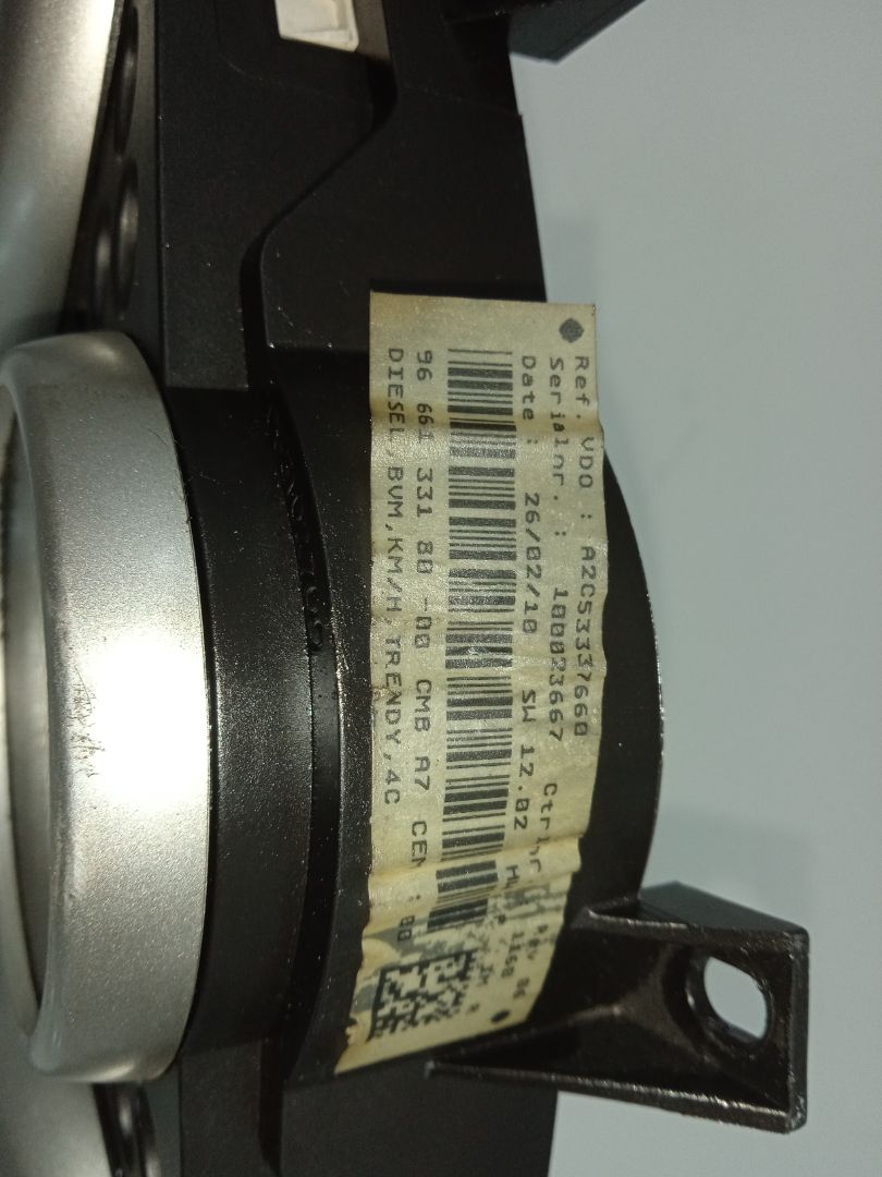 Cuadro instrumentos peugeot 207 confort