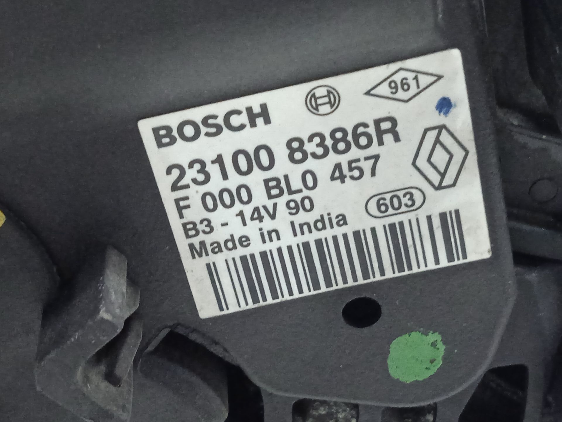 Alternador dacia sandero ii ambiance