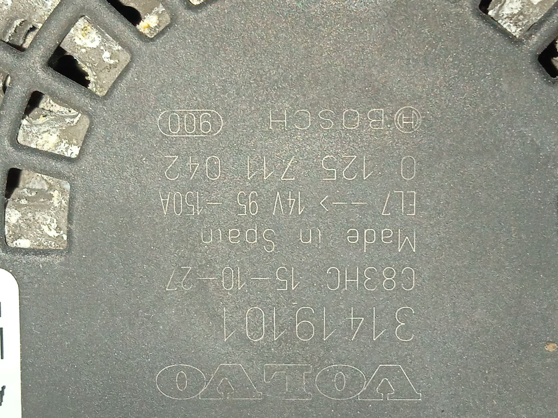 Alternador volvo v60 familiar kinetic