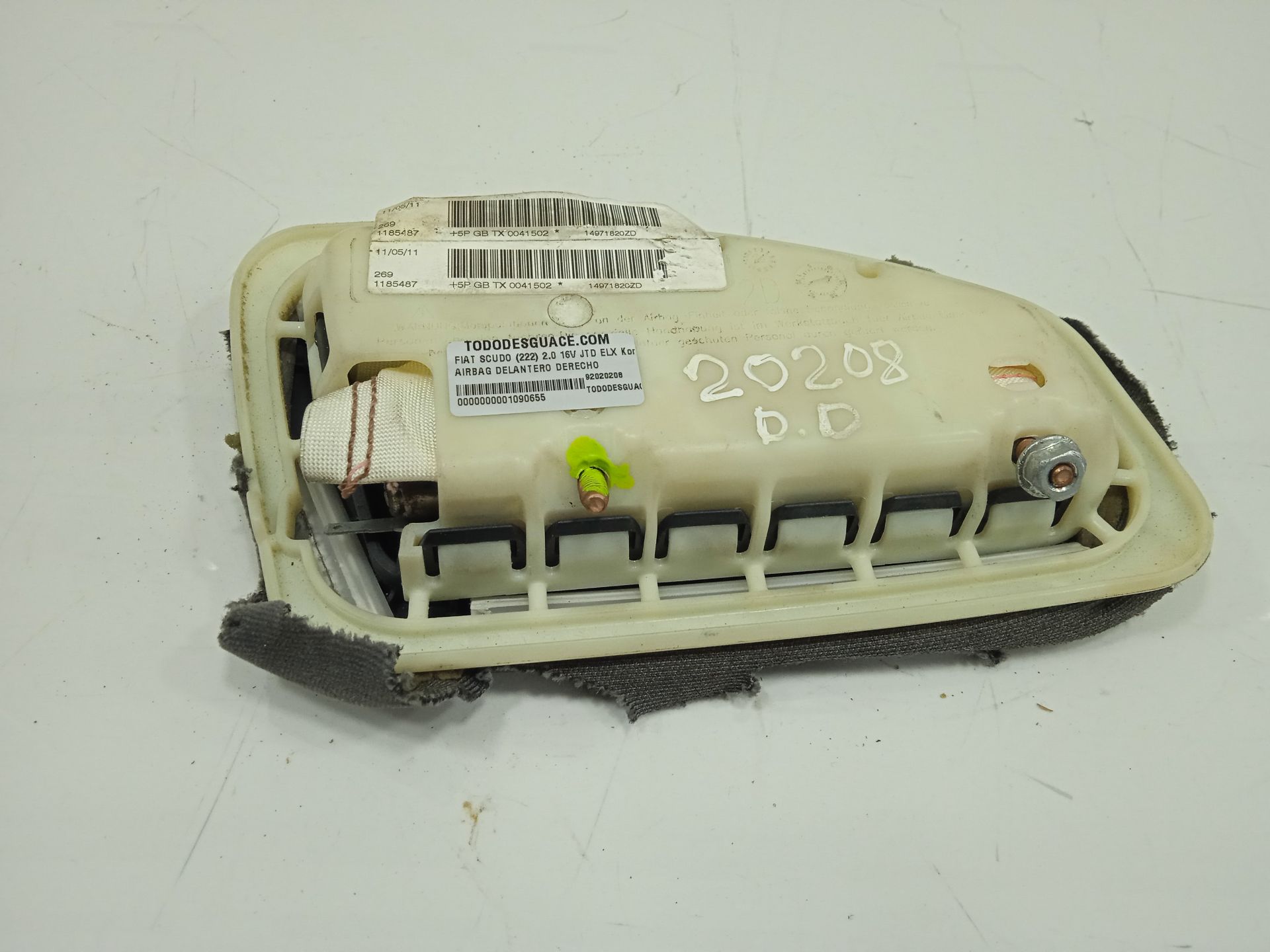 No identificado fiat i scudo (222) 2.0 16v jtd elx kombi (7 sitze
