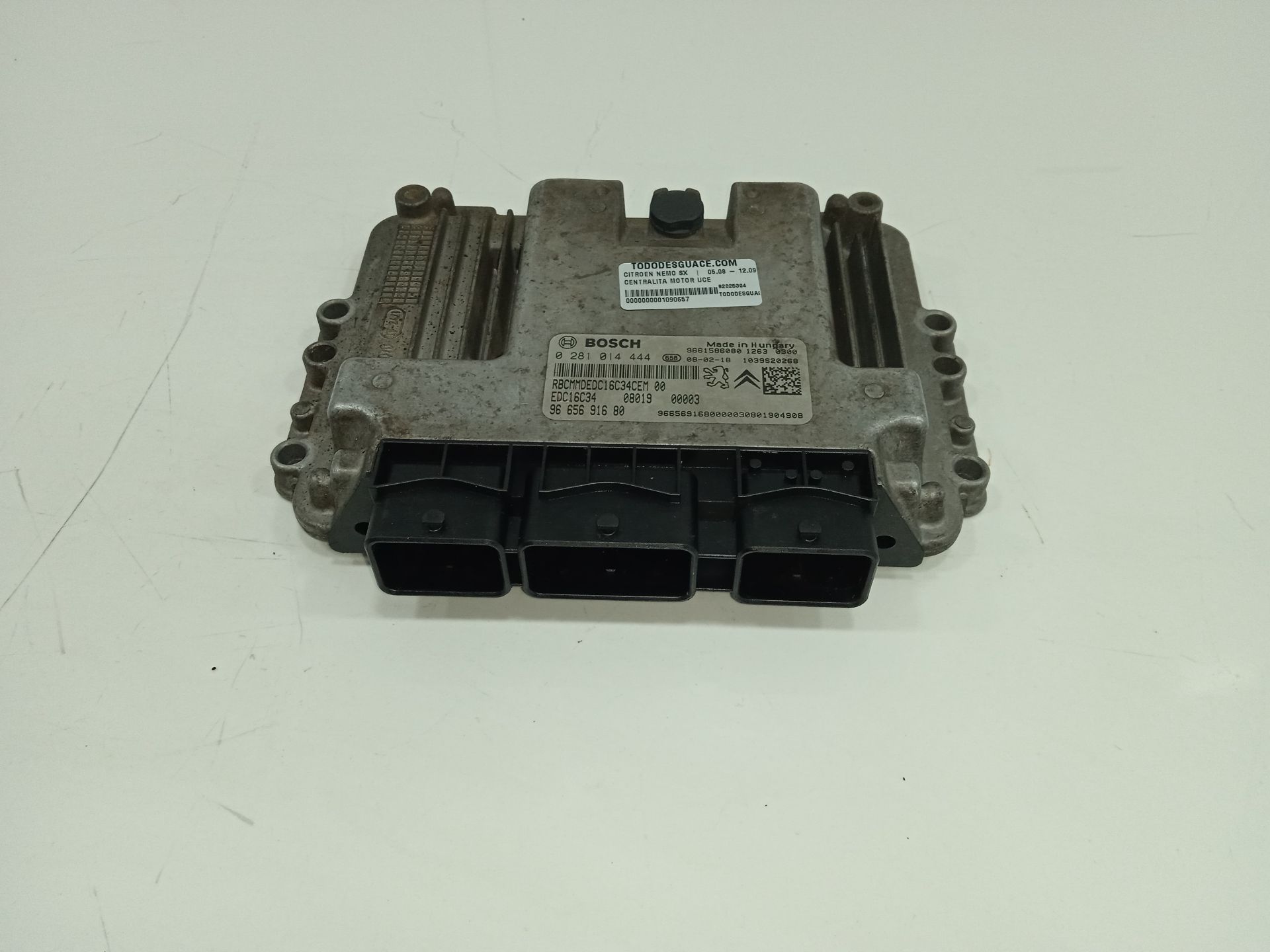 Centralita motor uce   no identificado