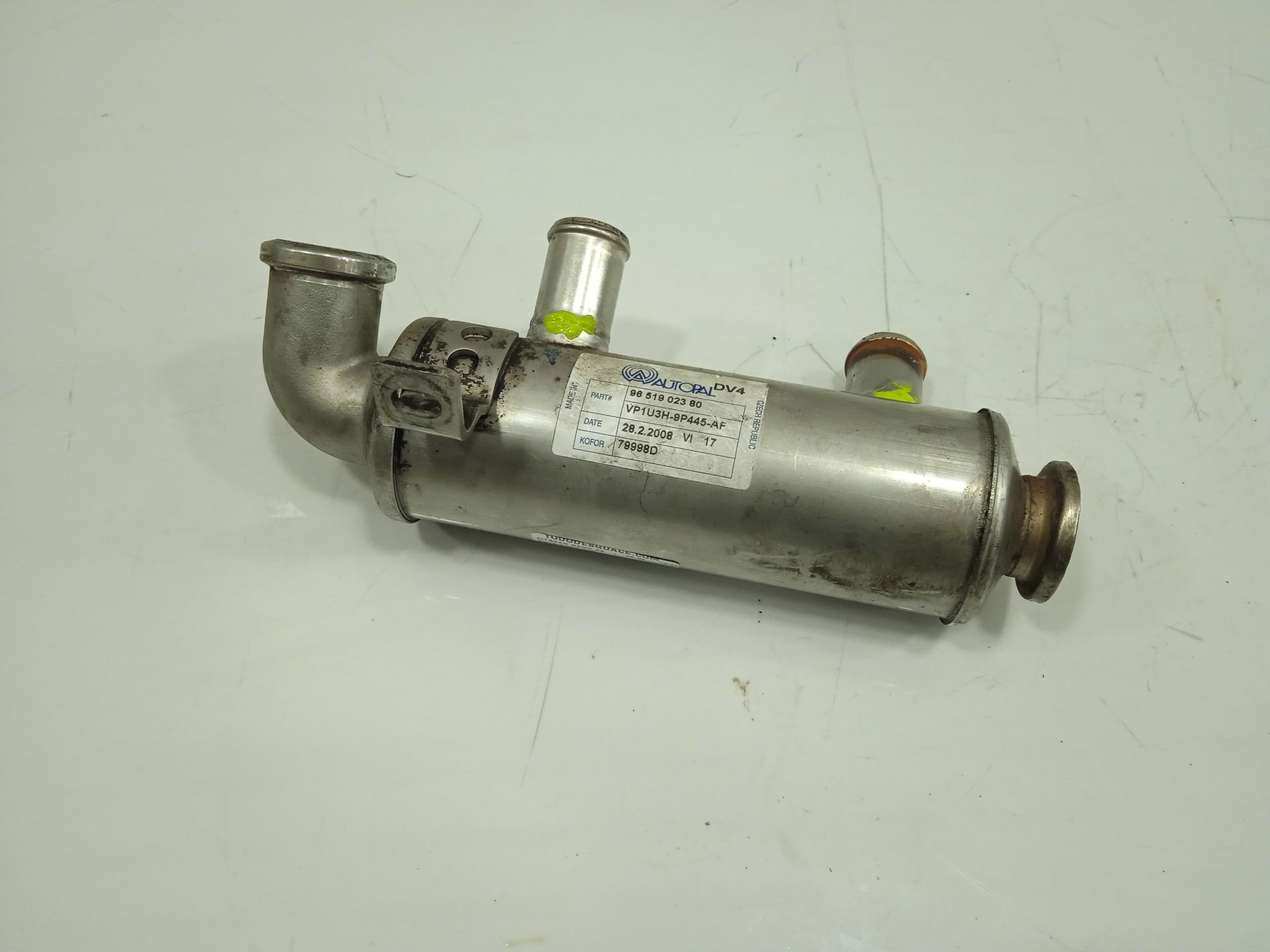 Enfriador egr   no identificado