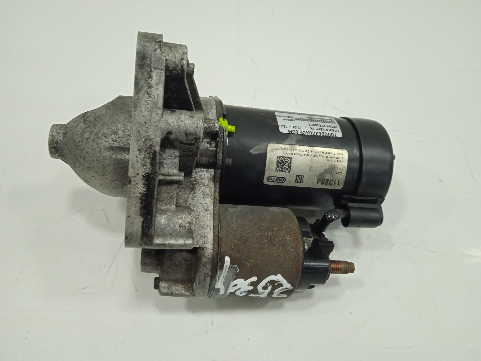 Motor arranque   no identificado