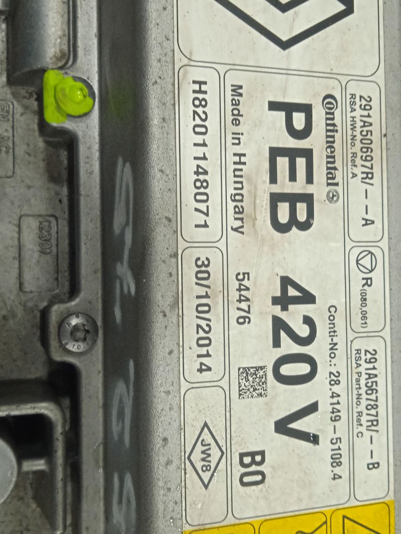 No identificado renault zoe entry