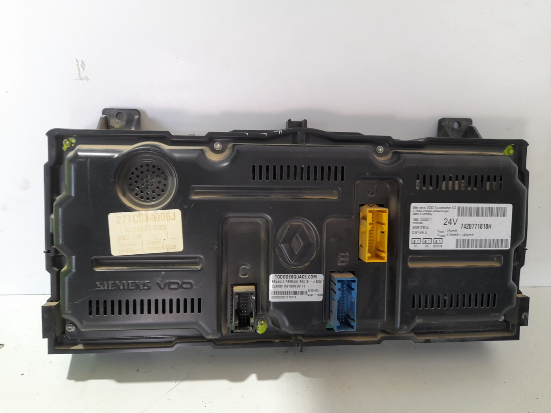 Cuadro instrumentos renault premium route 