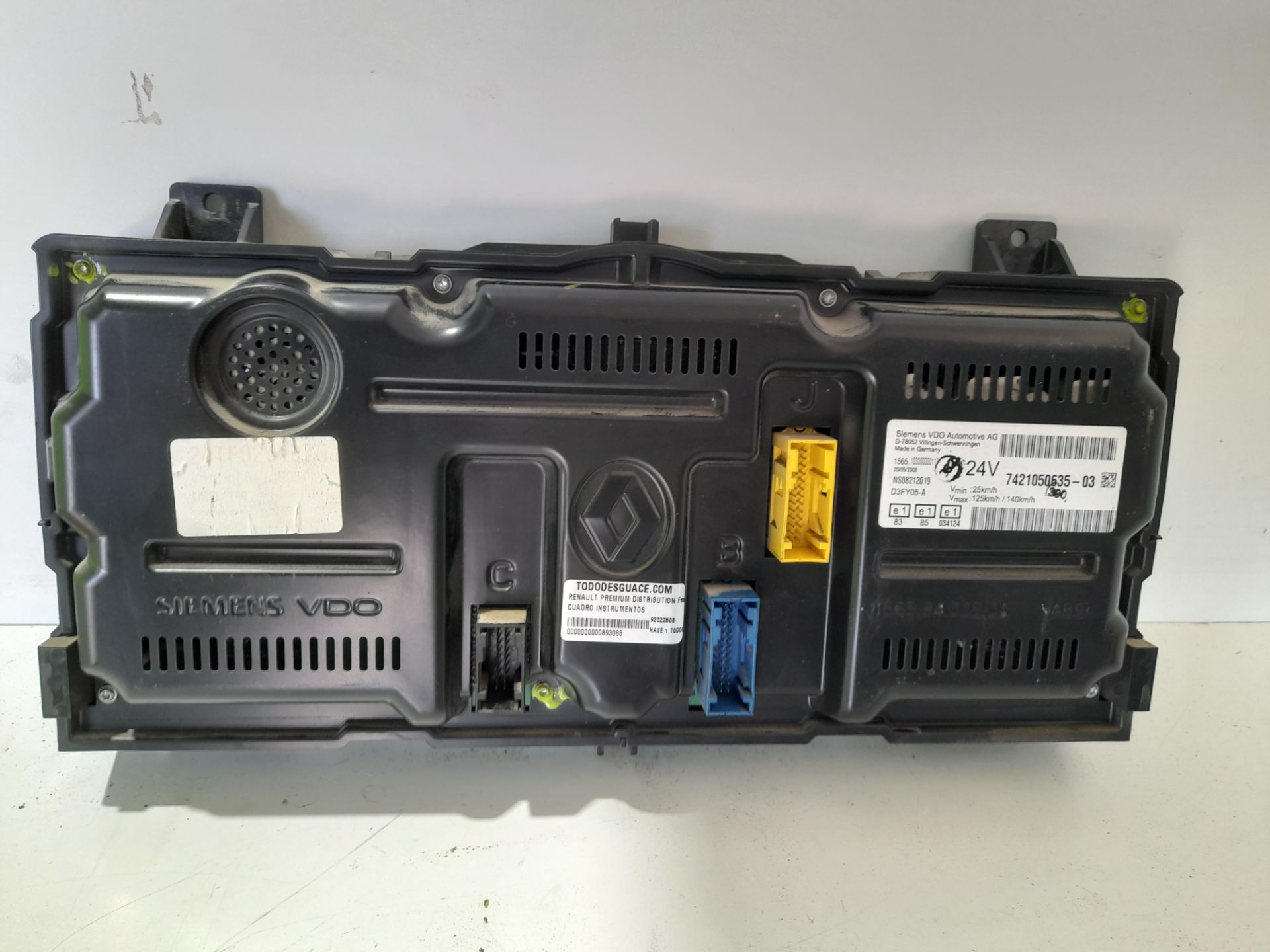 Cuadro instrumentos renault premium distribution fas 4x2 global