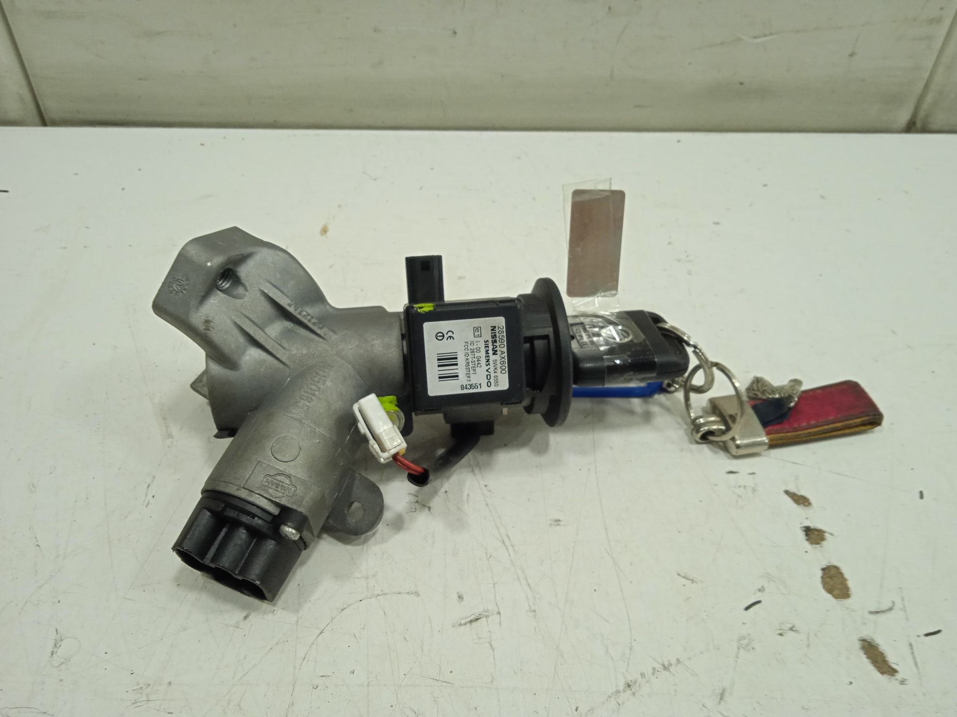Antirrobo / llave contacto nissan micra (k12e) acenta
