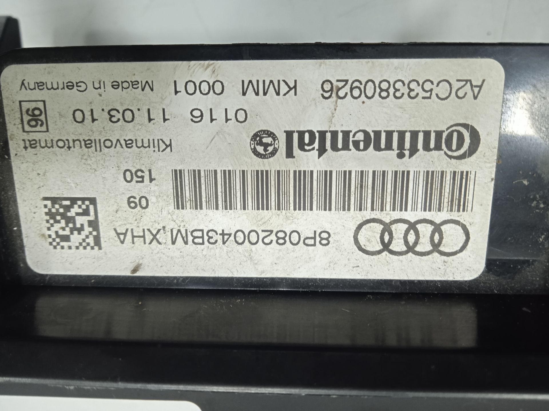 Mando calefaccion / aire acondicionado audi a3 sportback (8pa) 2.0 tdi ambiente (dpf)