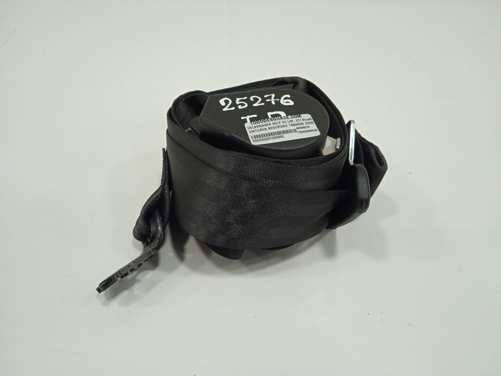 Cinturon seguridad trasero derecho volkswagen golf vii (5g1be1) gti bluemotion