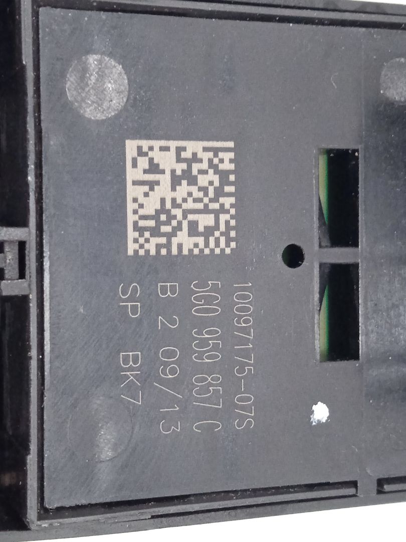Mando elevalunas delantero izquierdo volkswagen golf vii (5g1be1) gti bluemotion