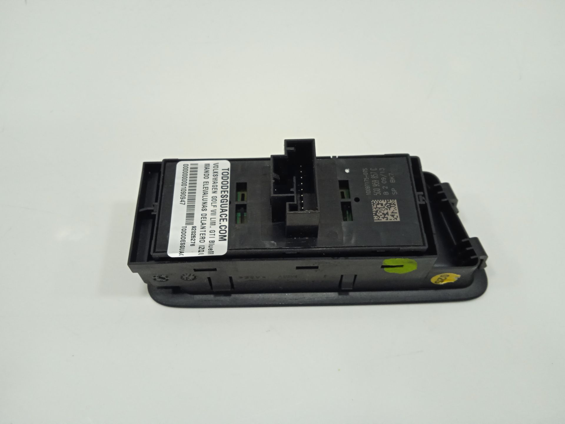 Mando elevalunas delantero izquierdo volkswagen golf vii (5g1be1) gti bluemotion
