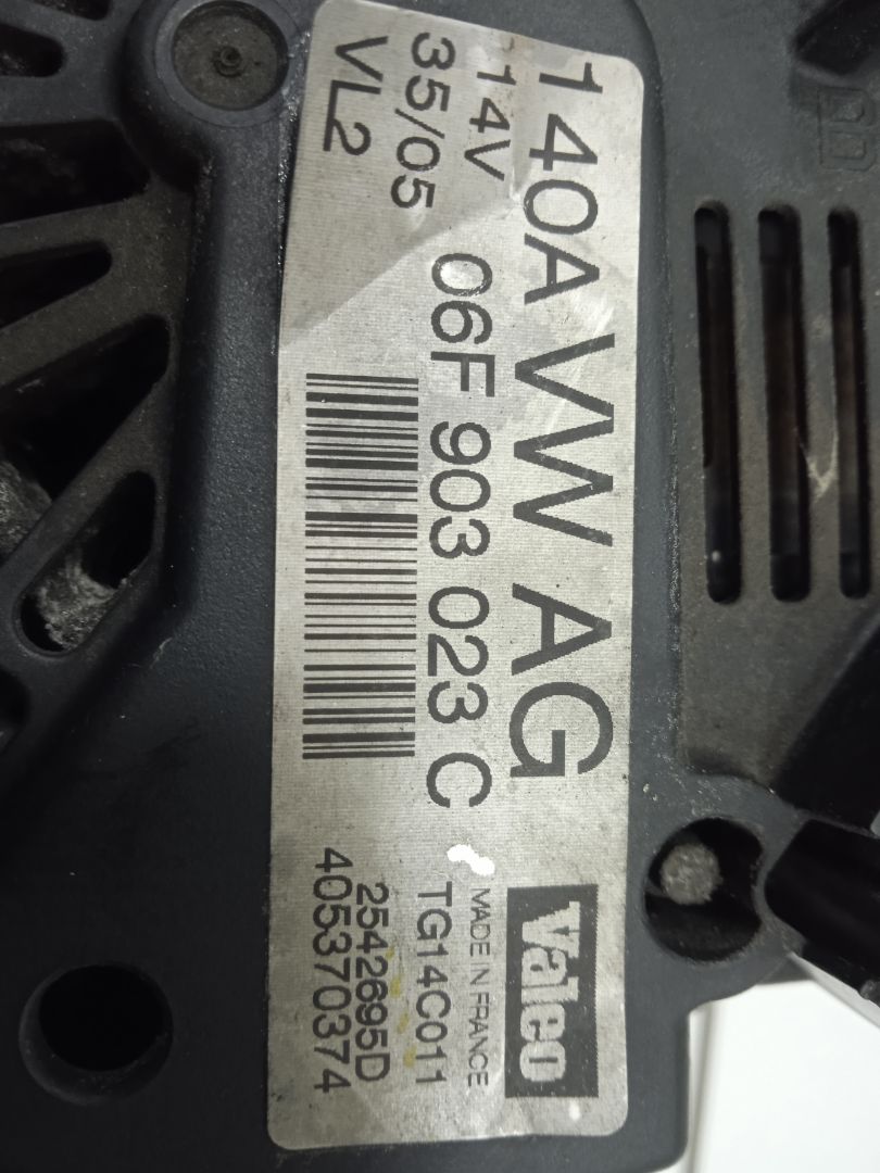 Alternador   no identificado