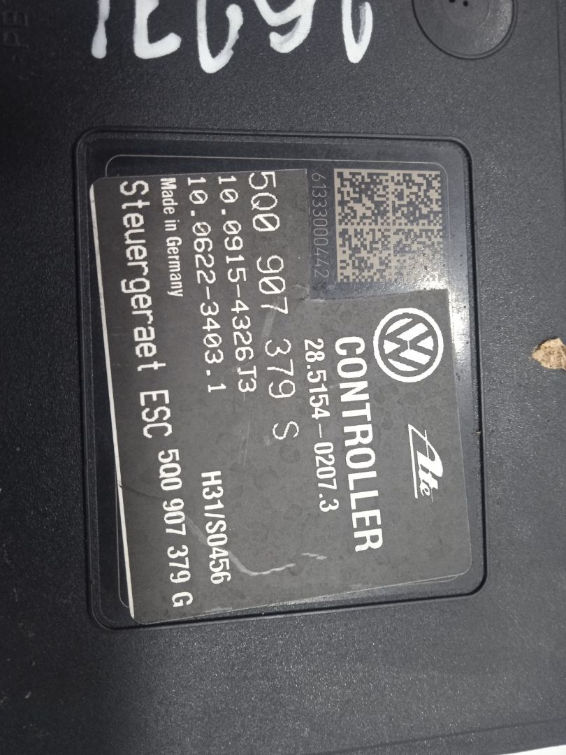 Abs volkswagen golf vii (5g1be1) gti bluemotion