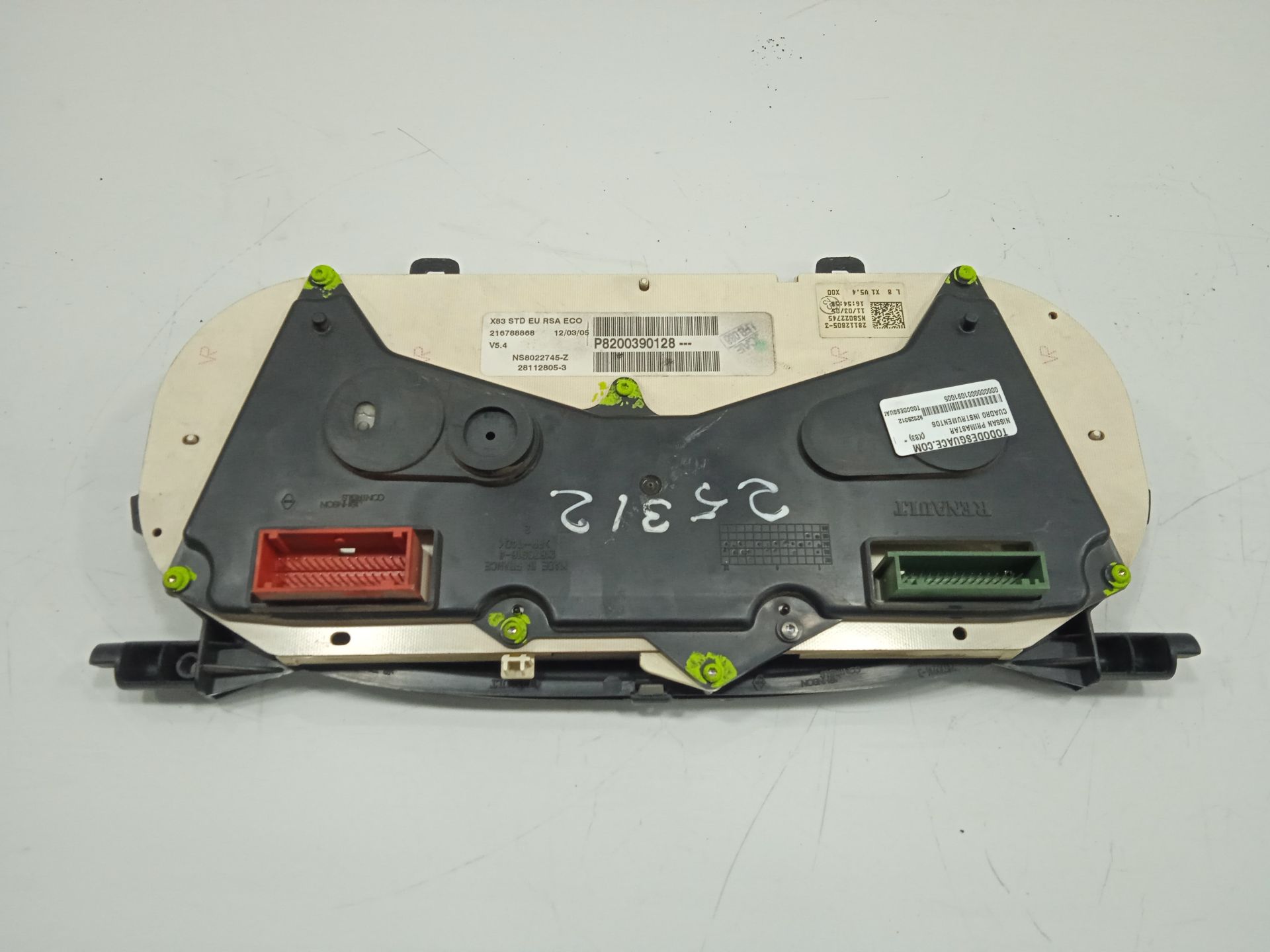 Cuadro instrumentos nissan primastar (x83) 