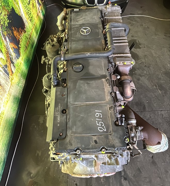 Motor completo mercedes-benz actros 4 3-ejes bm 963 (2011) 25xx 6x2 szm l bigspace