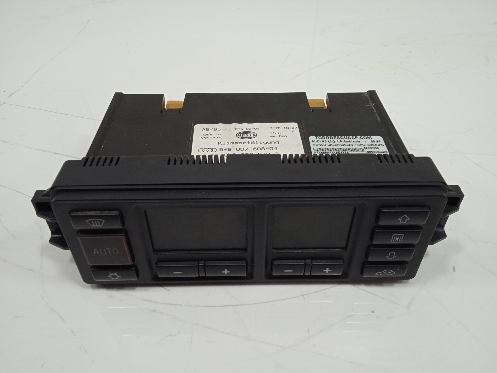 Mando calefaccion / aire acondicionado audi a3 (8l) 1.6 ambiente