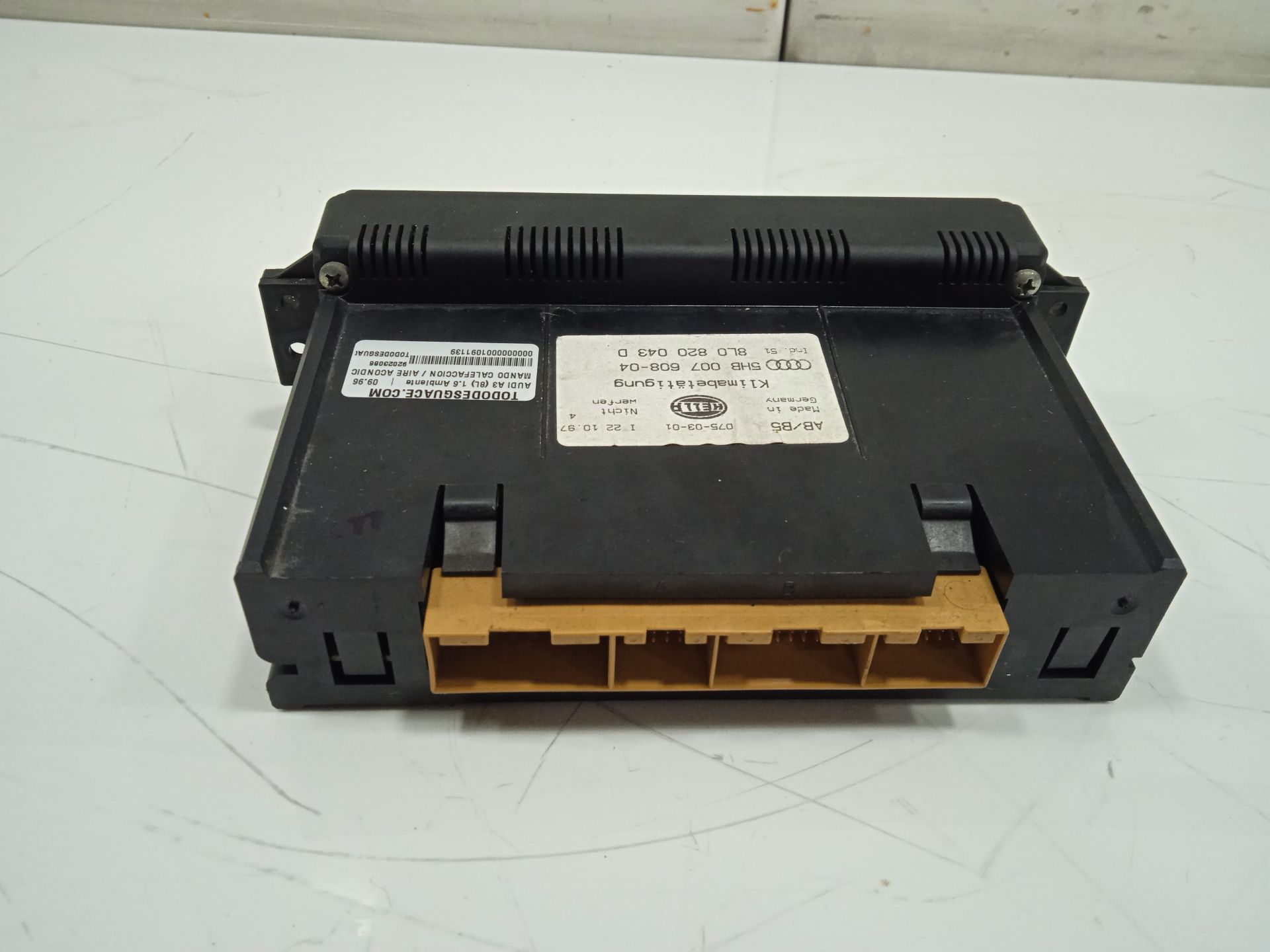Mando calefaccion / aire acondicionado audi a3 (8l) 1.6 ambiente