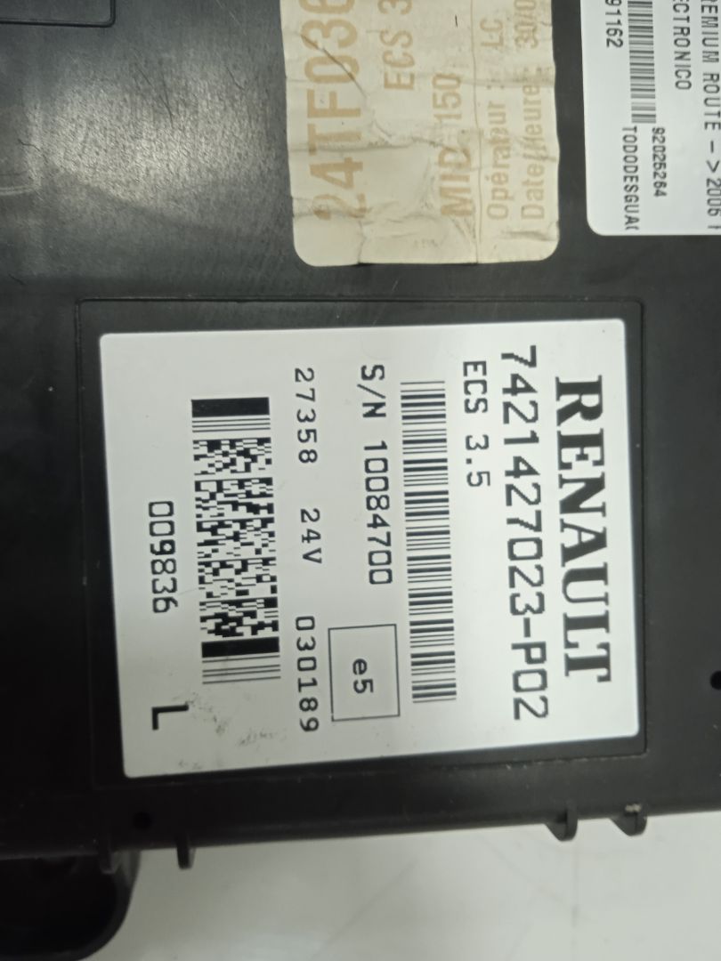Modulo electronico renault premium route fg 4x2 larga distancia