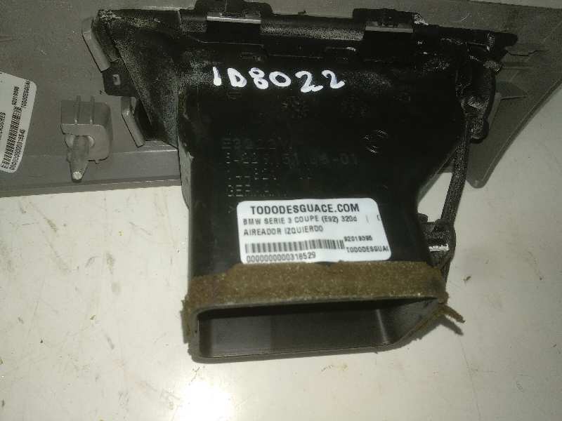  aireador izquierdo   bmw serie 3 coupe (e92) 320d 2.0 turbodiesel cat