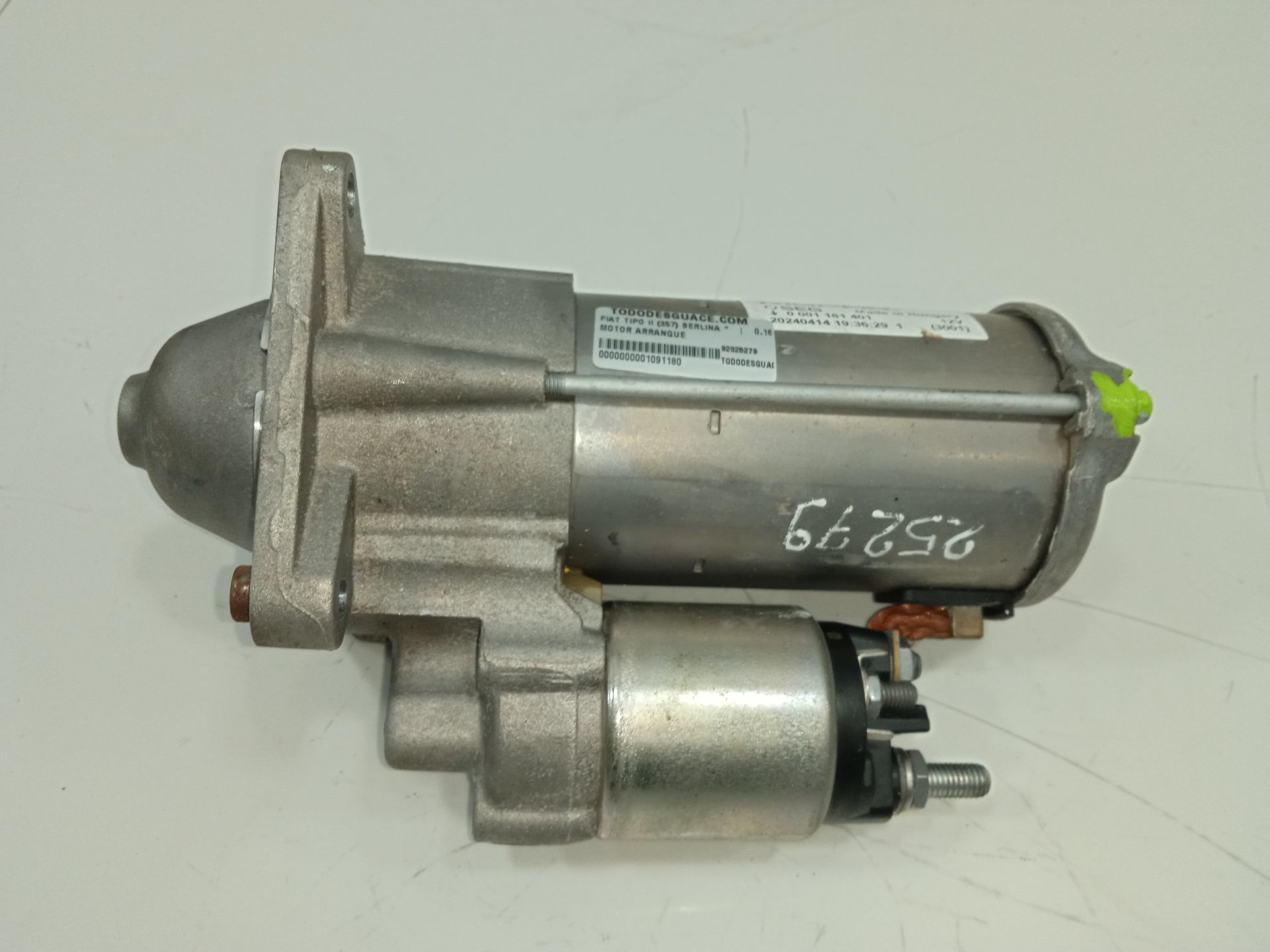 Motor arranque fiat ii tipo (357) hatchback 