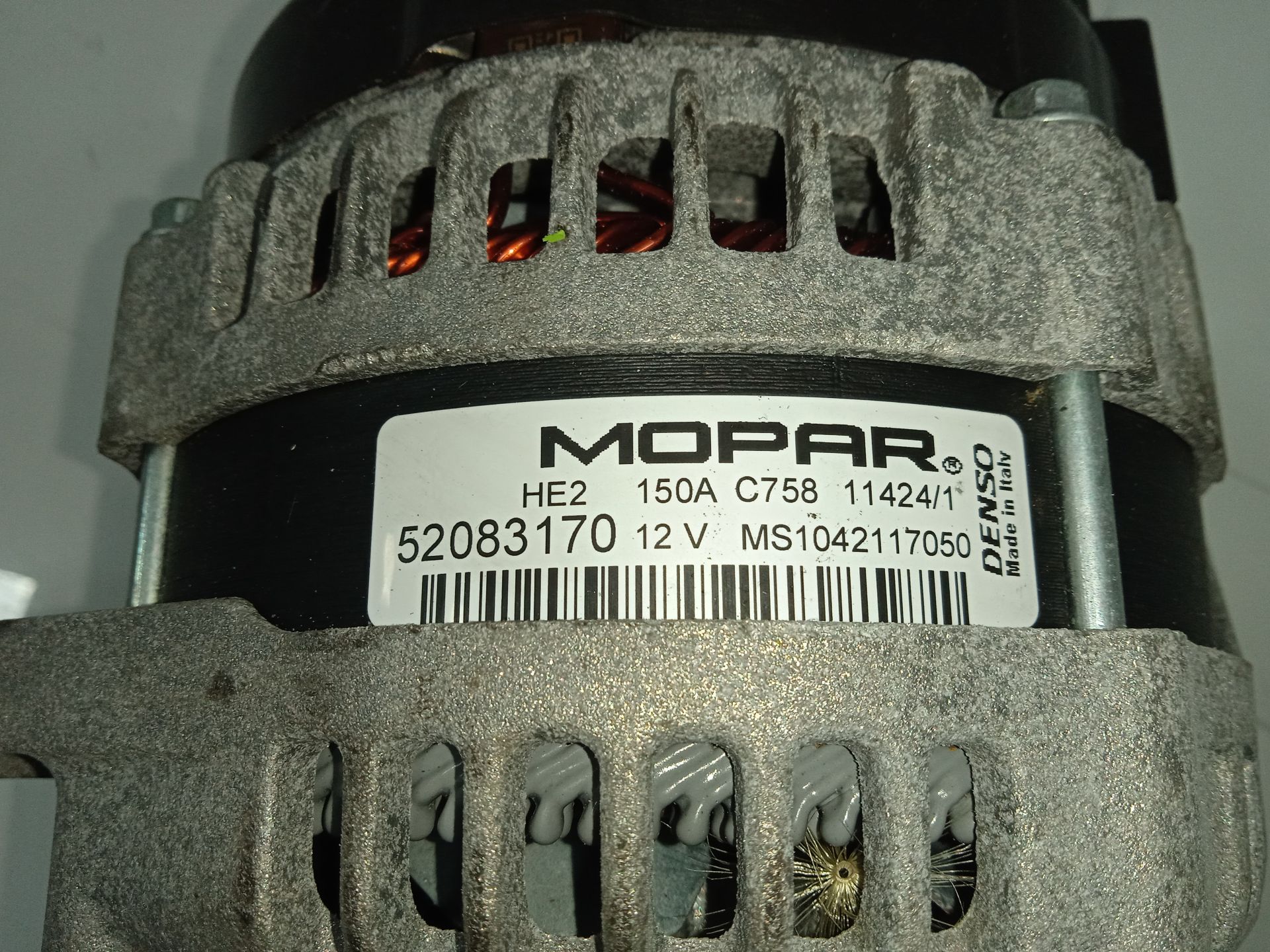 Alternador fiat ii tipo (357) hatchback 