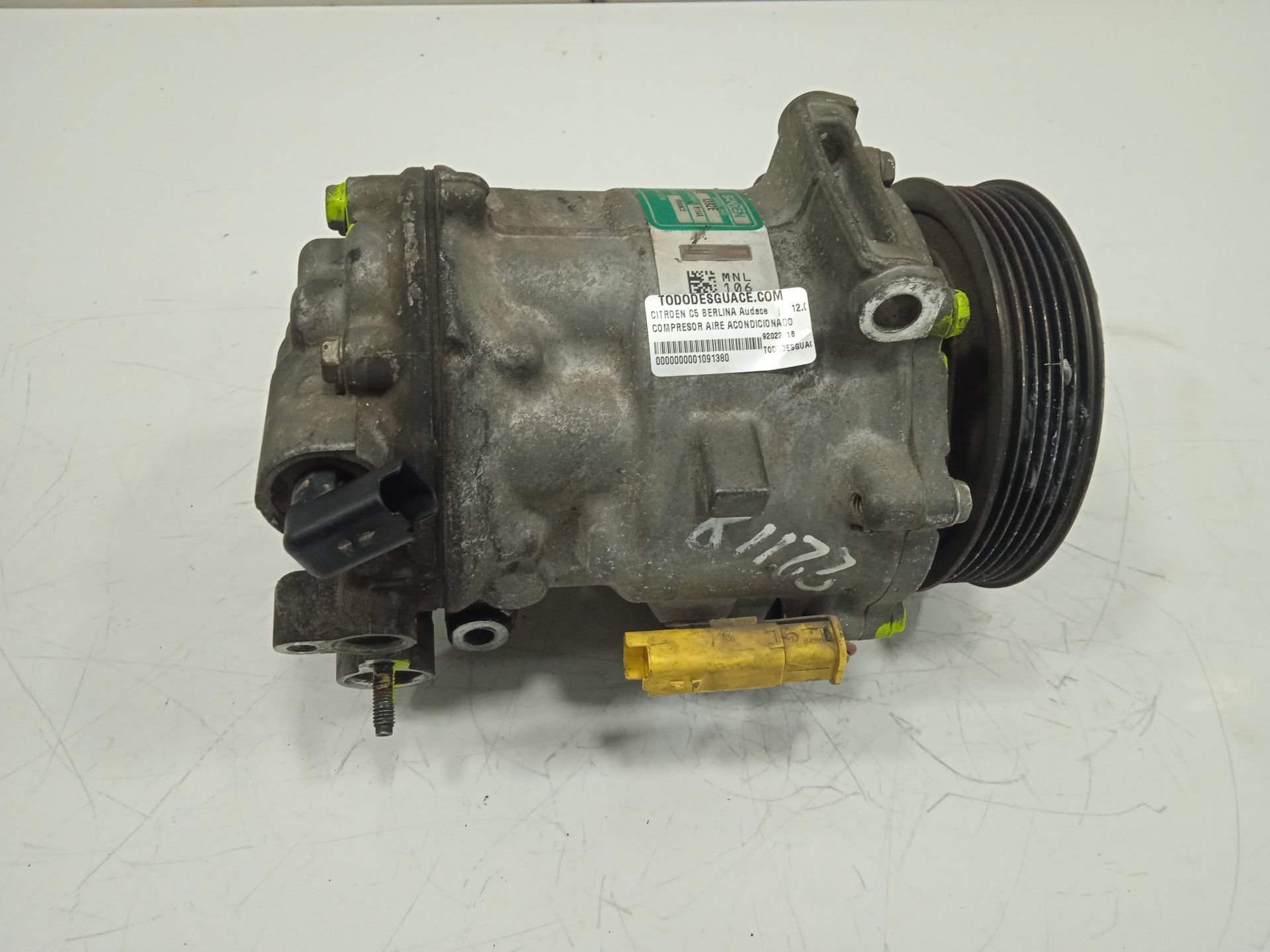 Compresor aire acondicionado citroen c5 berlina audace
