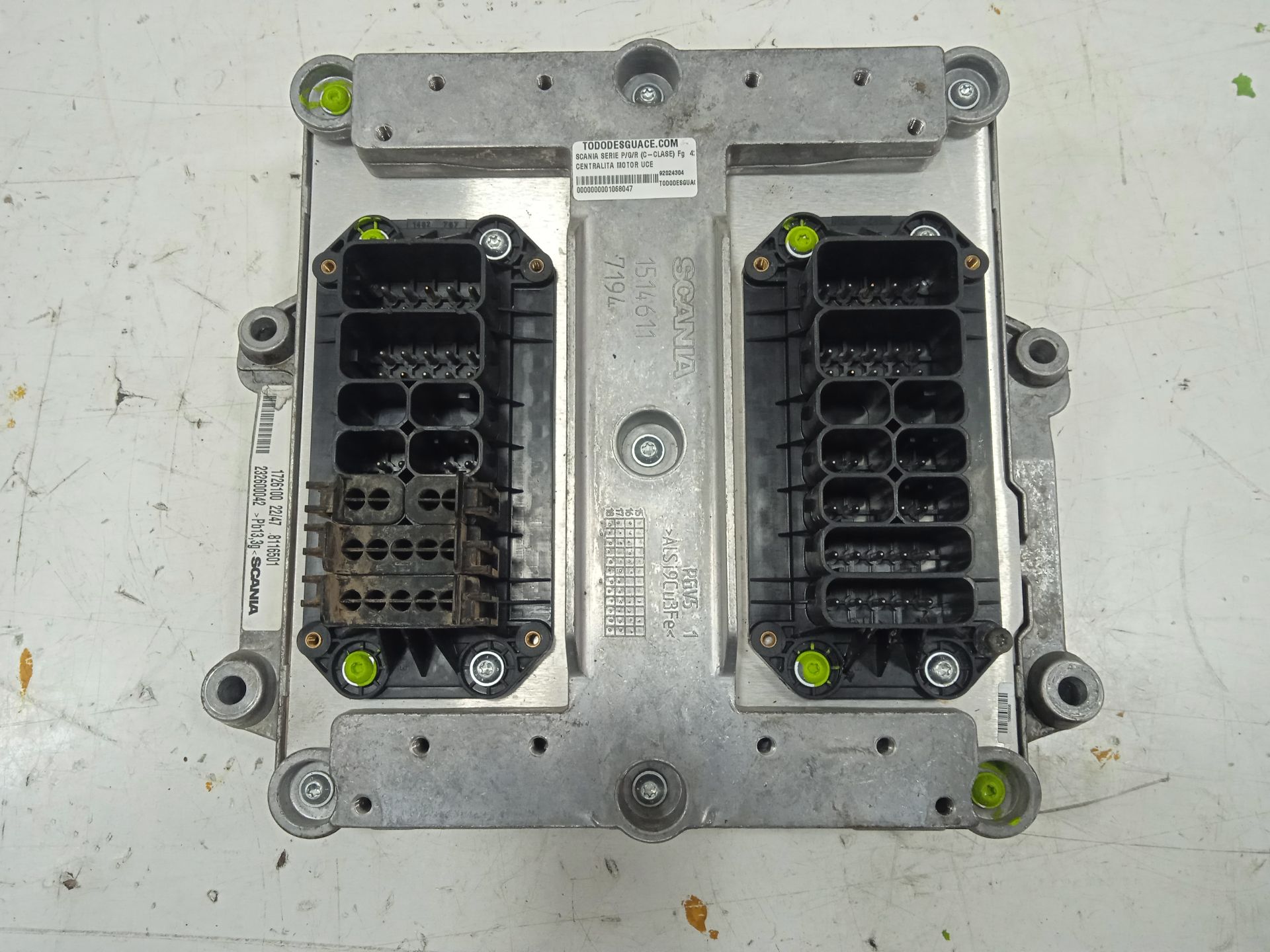 Centralita motor uce scania baureihe c-klasse pgr (2004) fg  420  (4x2) corto cp 13  1