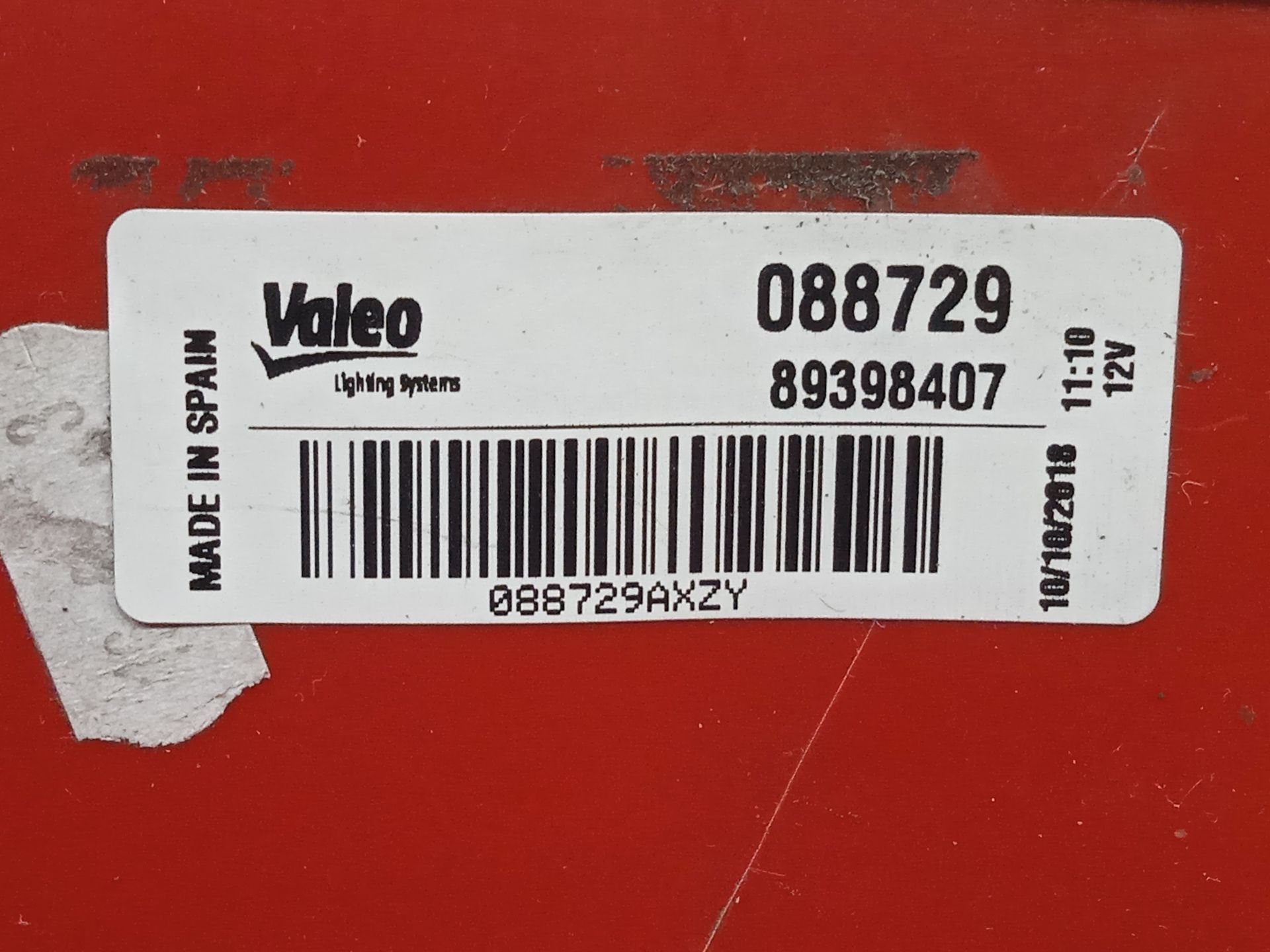 Piloto trasero izquierdo   no identificado