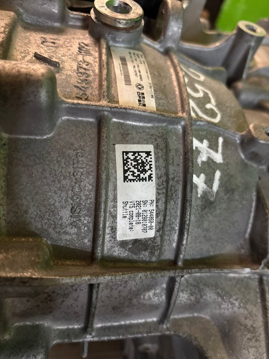 Caja cambios   no identificado