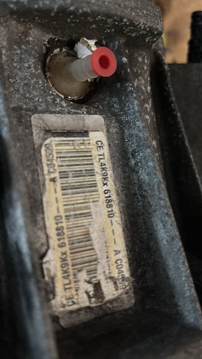 Caja cambios   no identificado