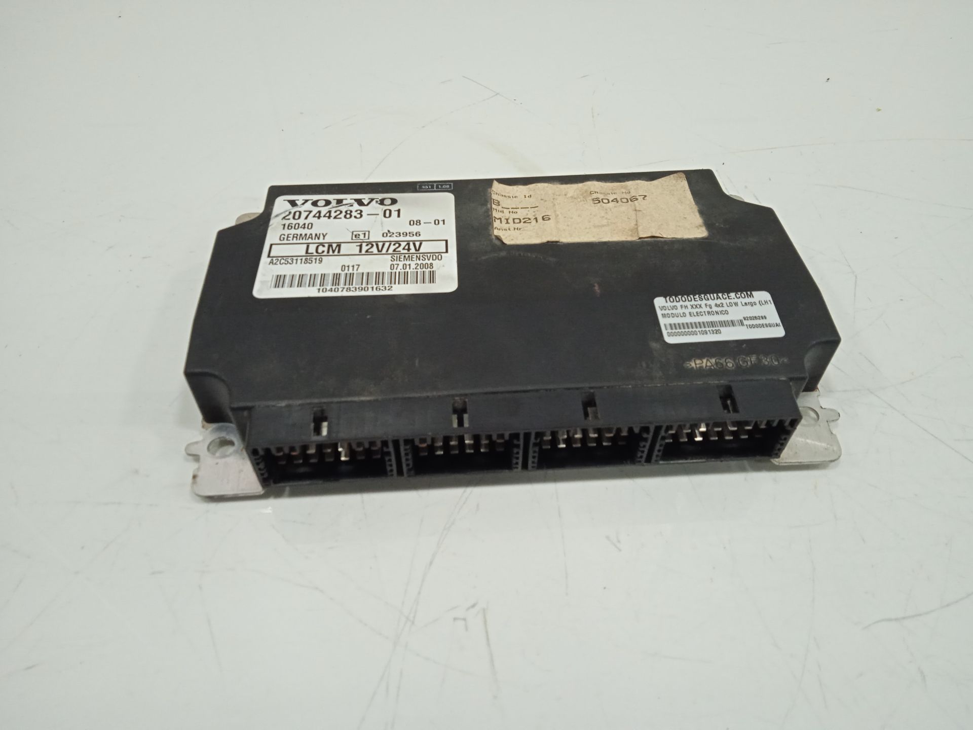 Modulo electronico volvo fh fg 4x2 low largo (lh1 o l2h1)