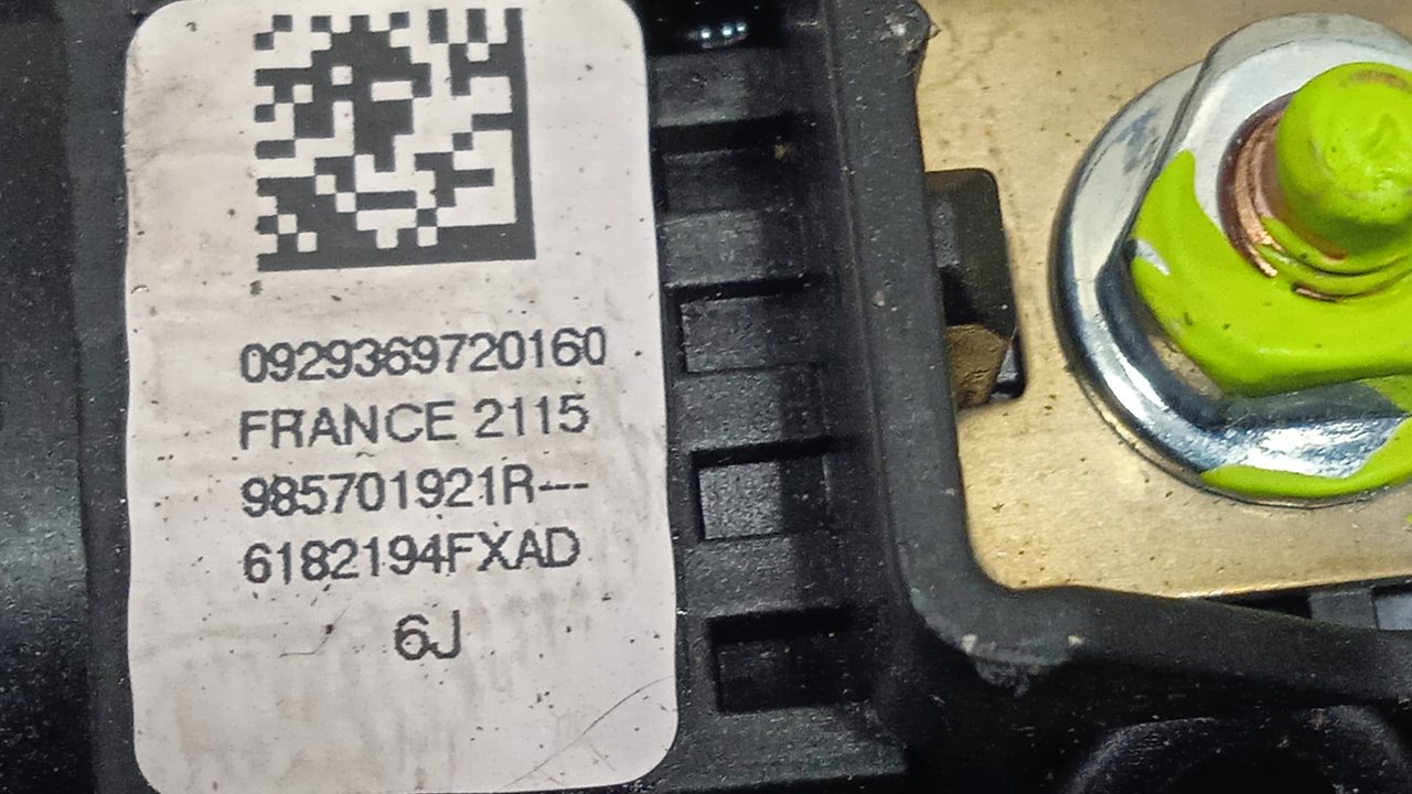 Airbag delantero izquierdo renault  no identificado