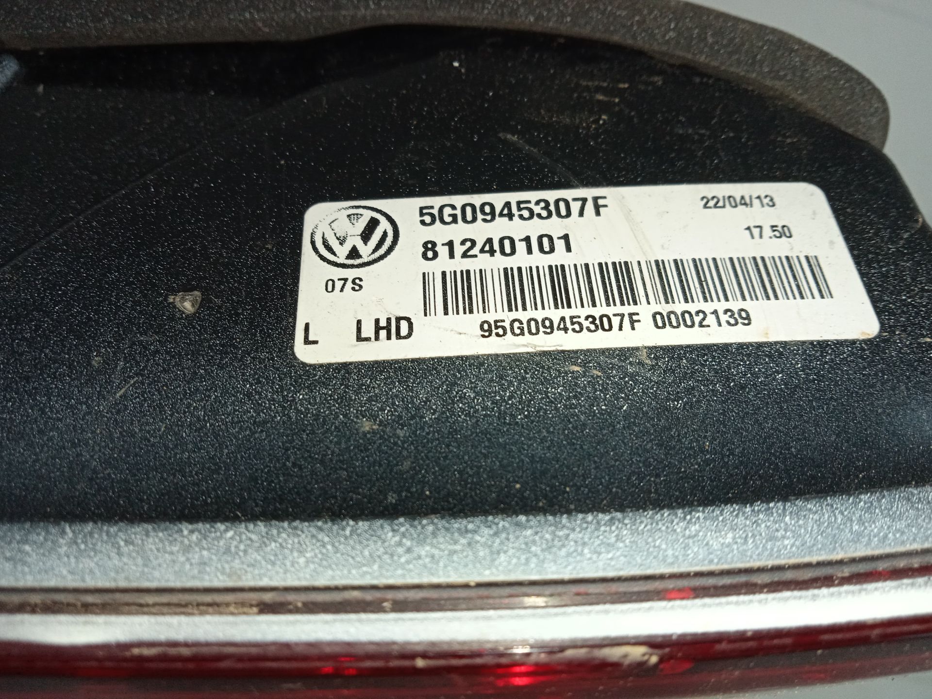 No identificado volkswagen golf vii (5g1be1) gti bluemotion