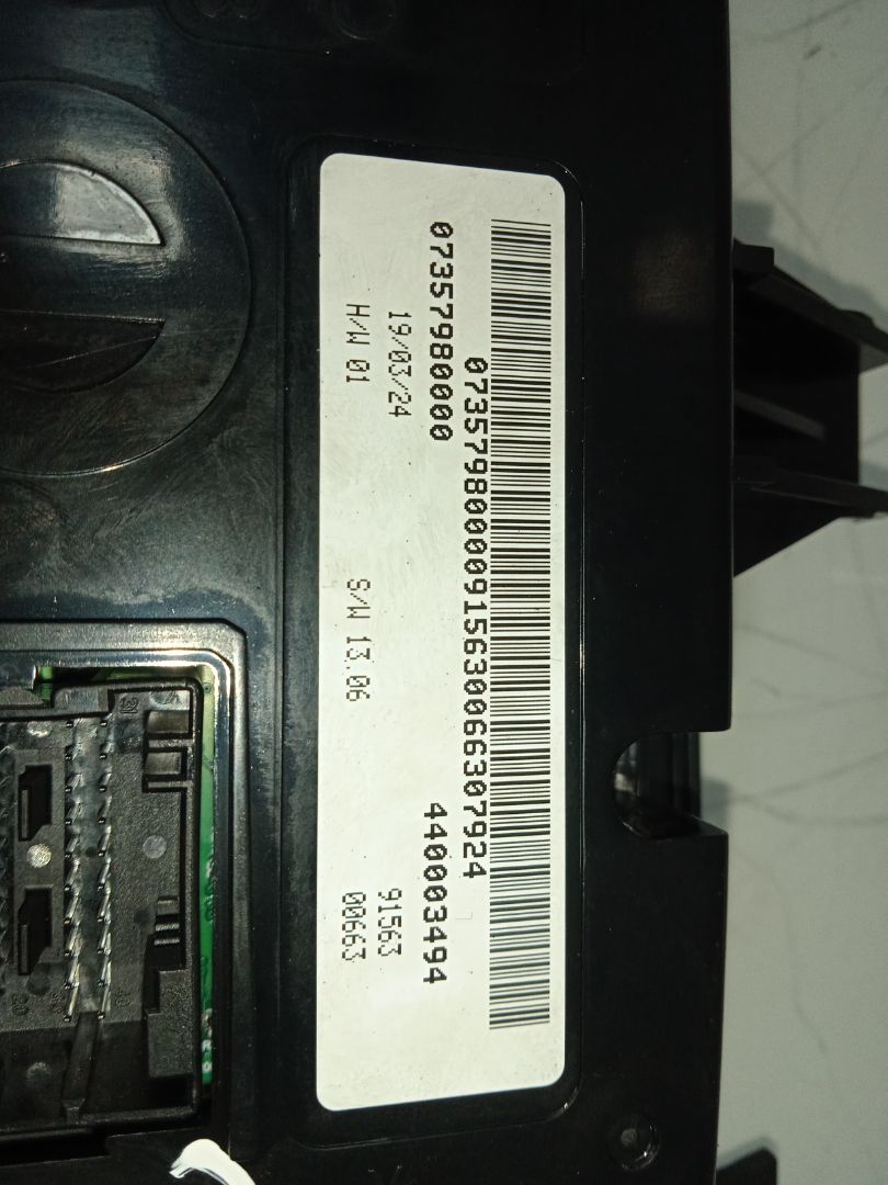 Mando calefaccion / aire acondicionado fiat ii tipo (357) hatchback city sport