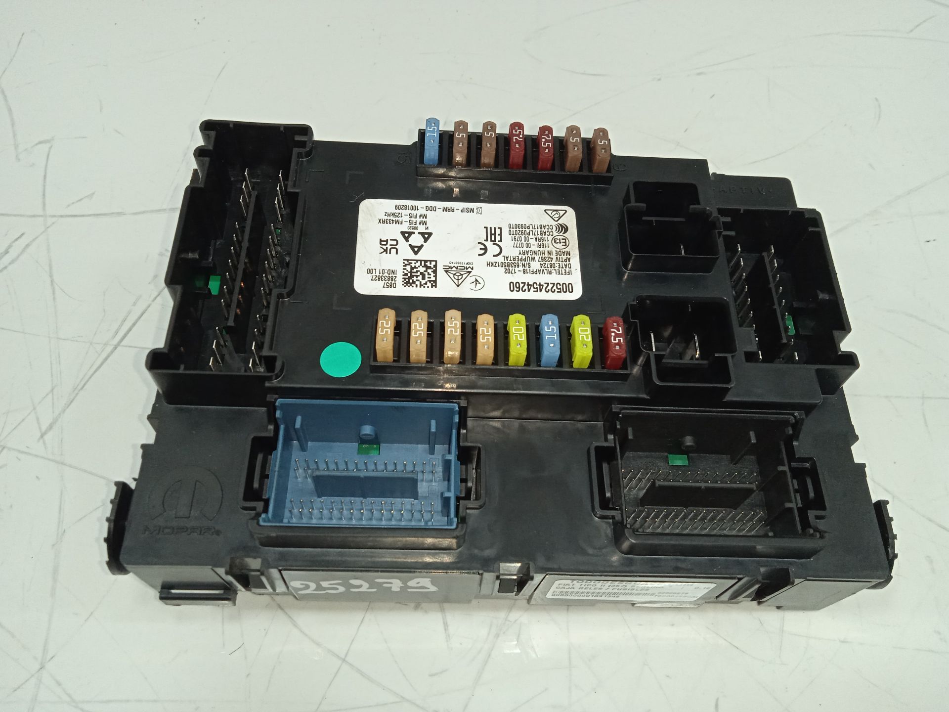 Caja reles / fusibles fiat ii tipo (357) hatchback city sport