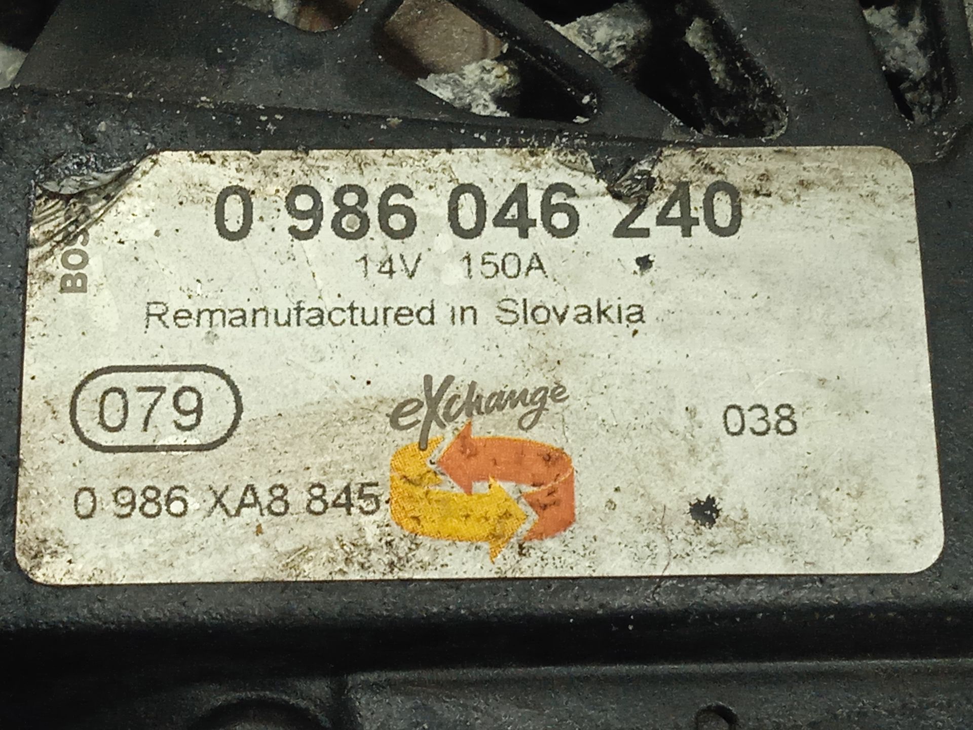 Alternador citroen c5 berlina audace