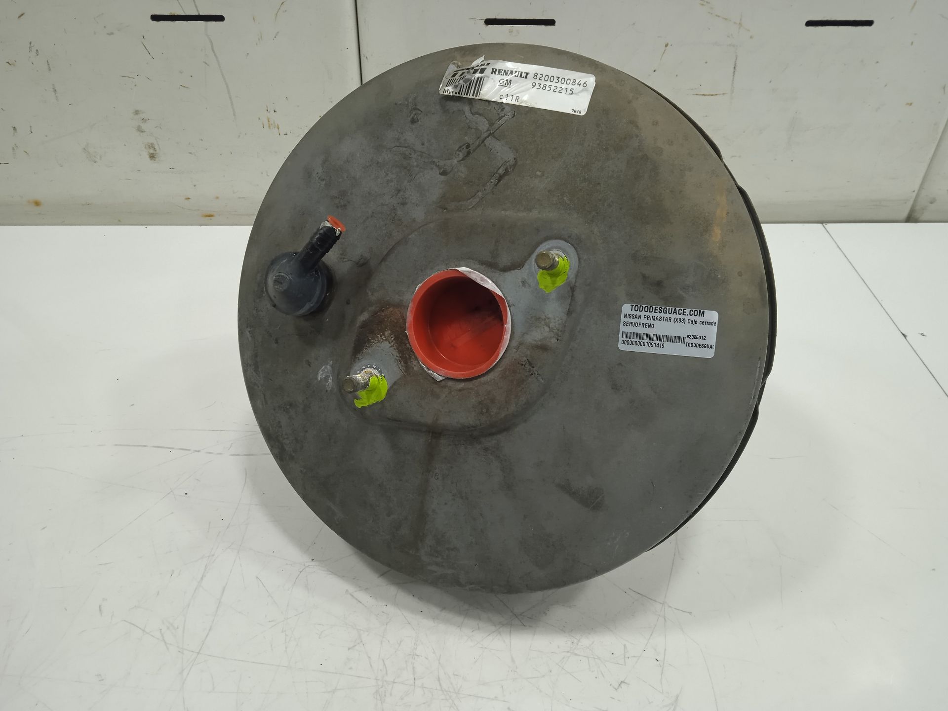 Servofreno nissan primastar (x83) caja cerrada batalla corta 29
