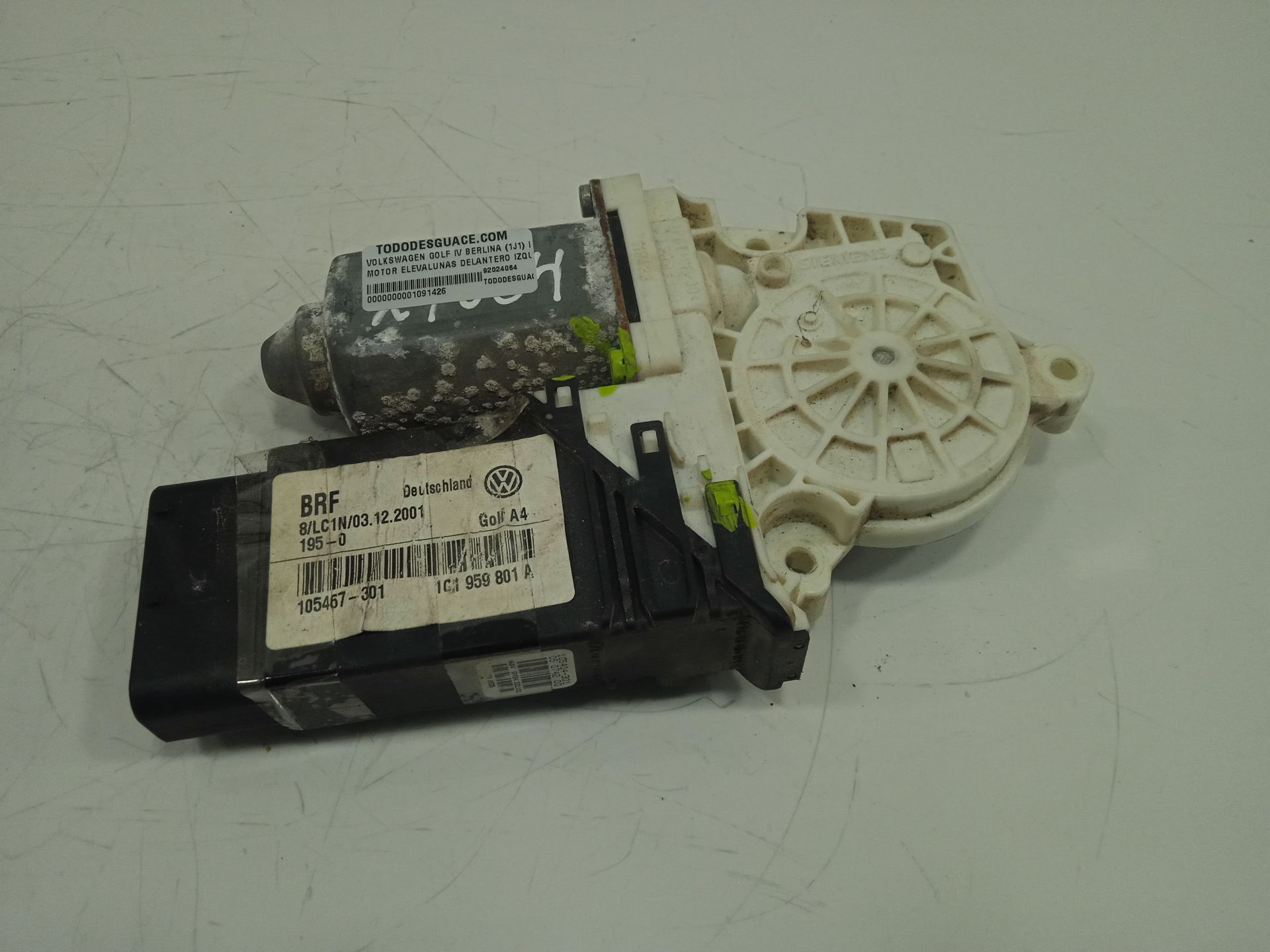 Motor elevalunas delantero izquierdo básico